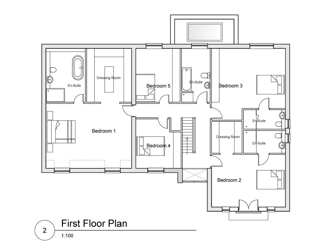 Freehold Building Plot - Consent for a Six Bedroom Detached House