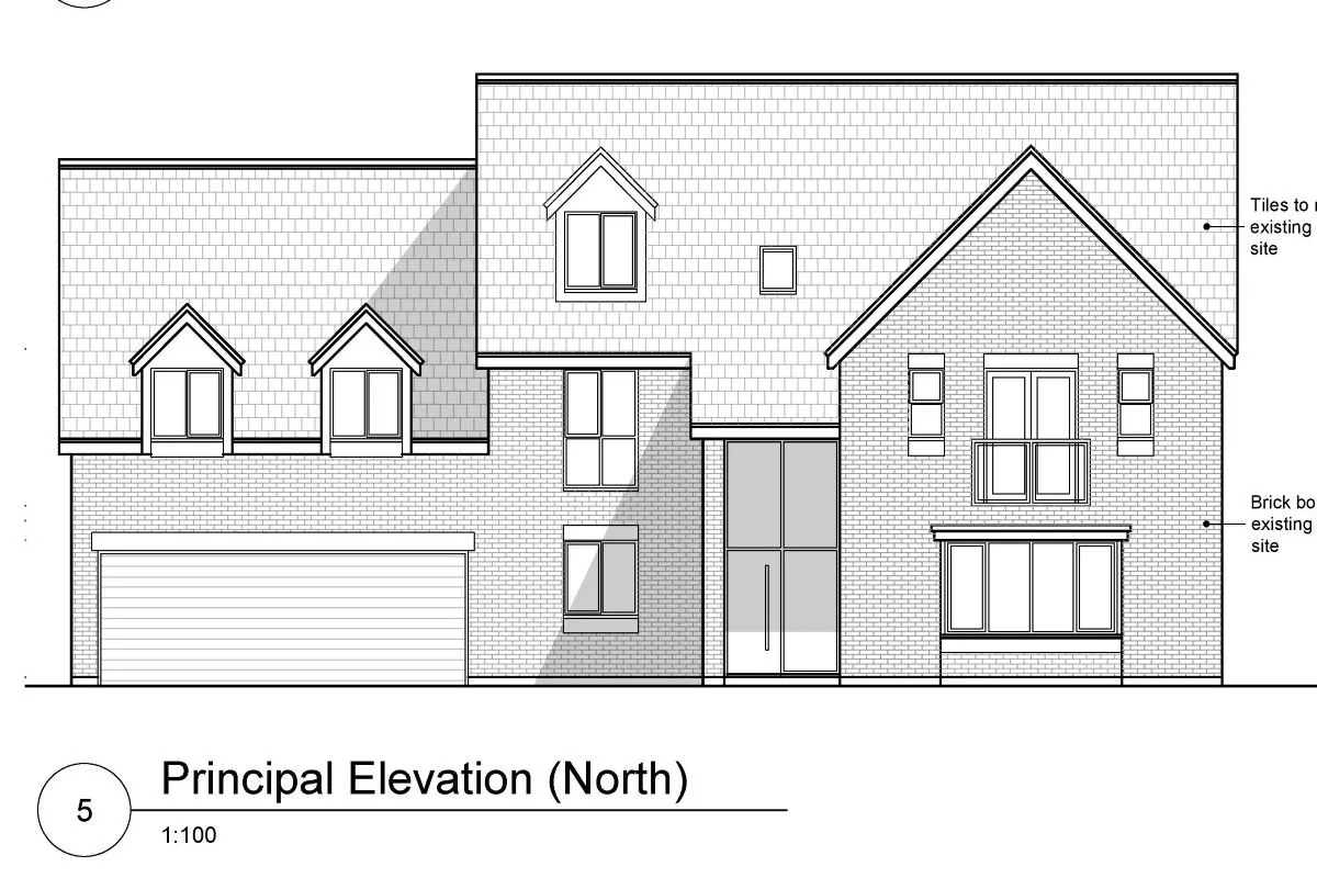 Freehold Building Plot - Consent for a Six Bedroom Detached House