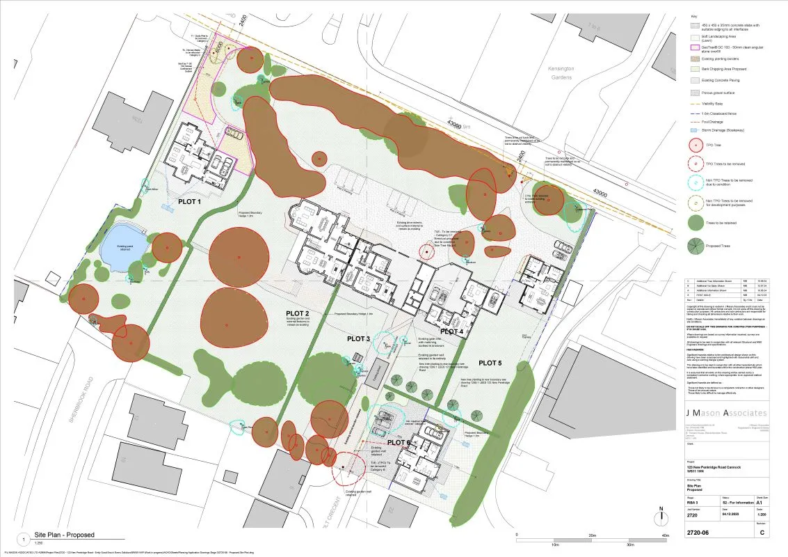 Freehold Building Plot - Consent for a Six Bedroom Detached House