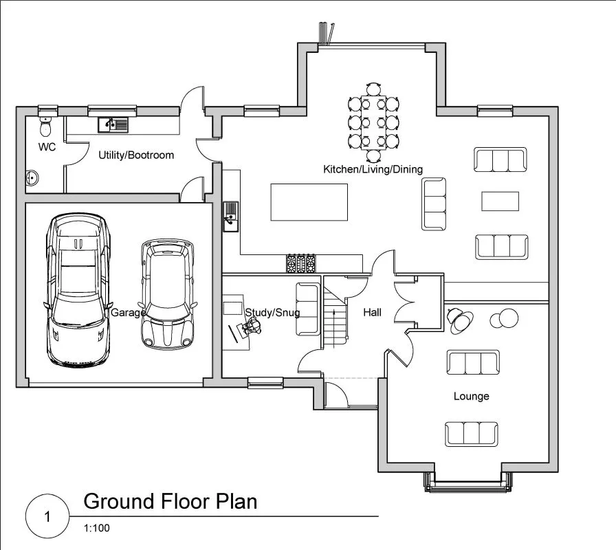 Freehold Building Plot - Consent for a Six Bedroom Detached House