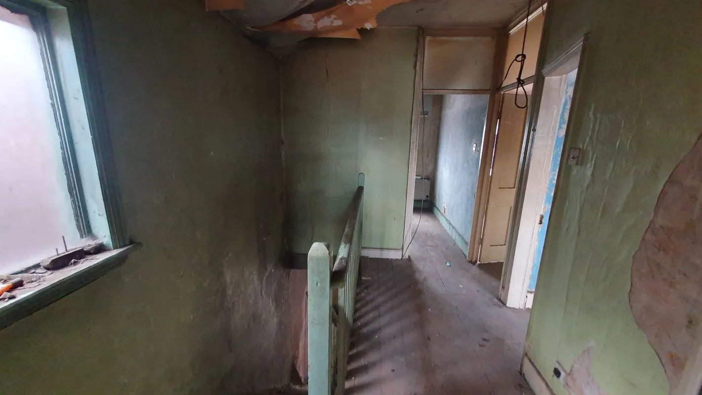 Freehold Vacant End Terraced House in Need of Repair & Refurbishment
