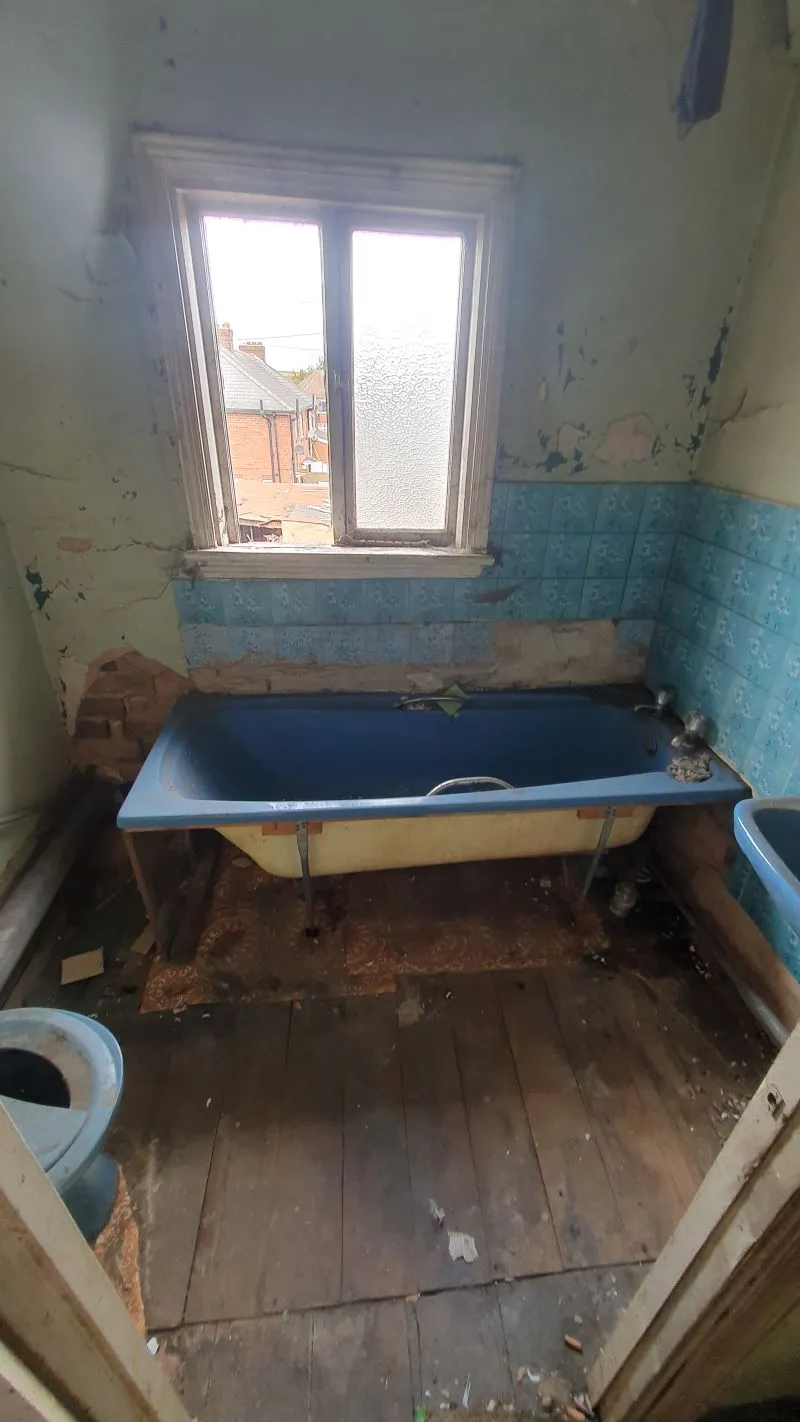 Freehold Vacant End Terraced House in Need of Repair & Refurbishment