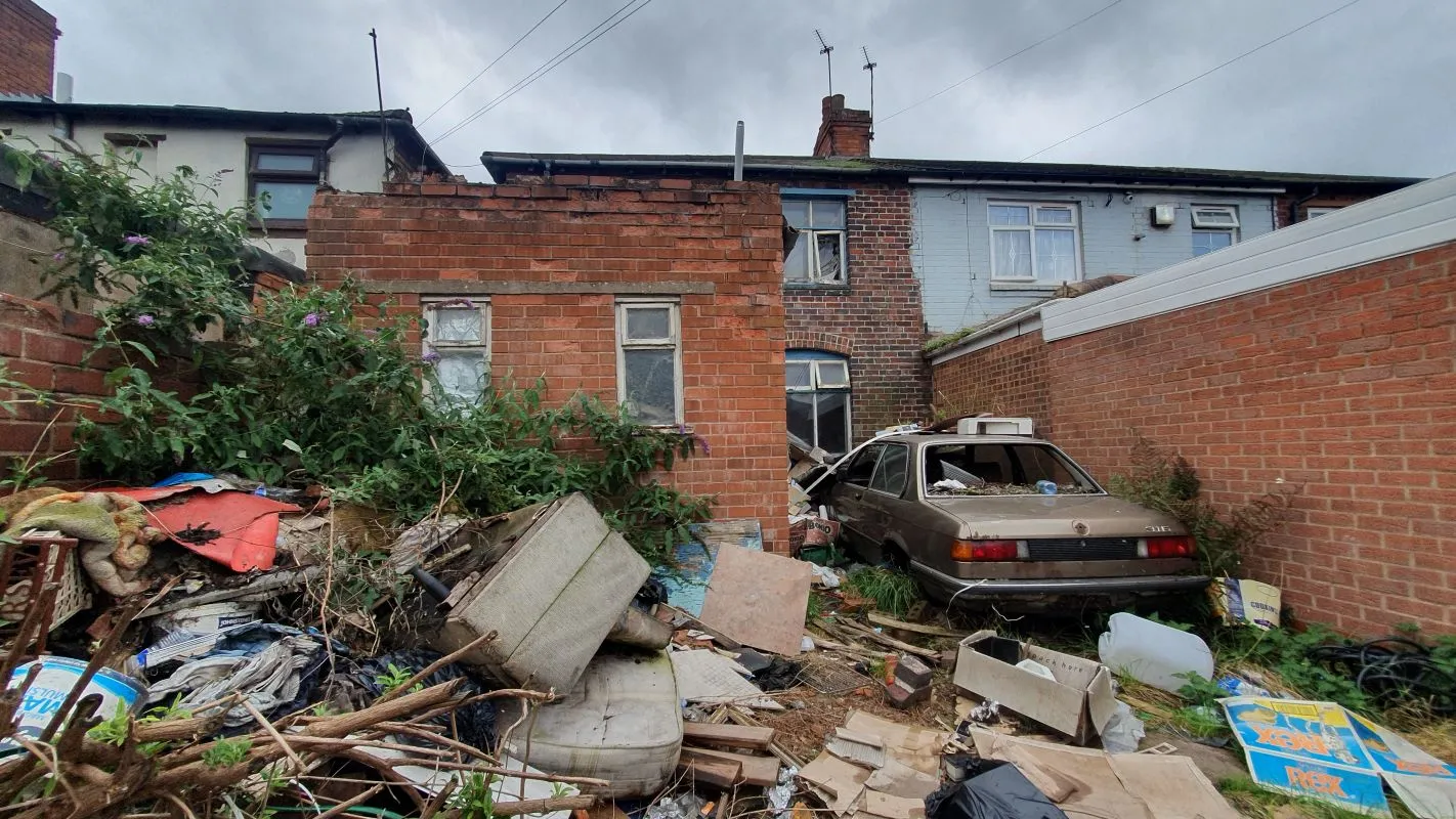 Freehold Vacant End Terraced House in Need of Repair & Refurbishment