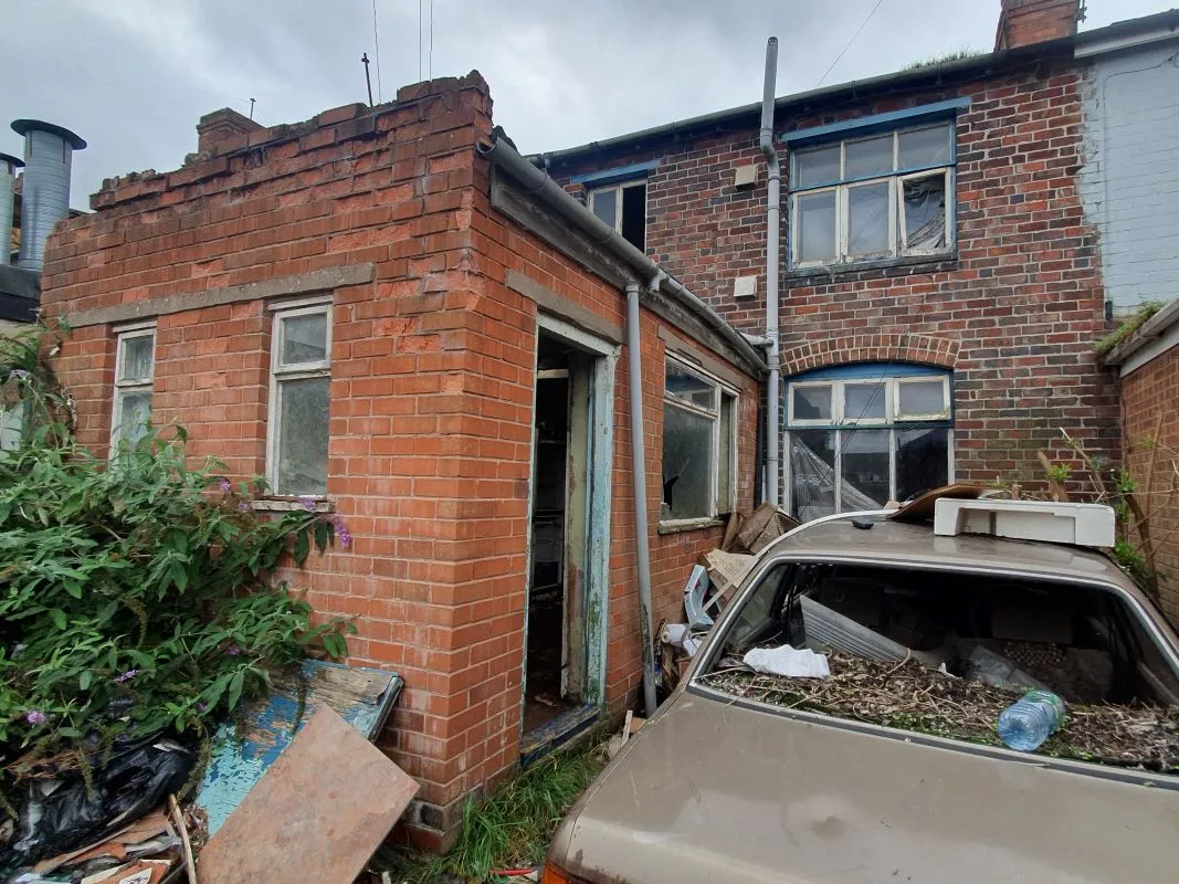 Freehold Vacant End Terraced House in Need of Repair & Refurbishment