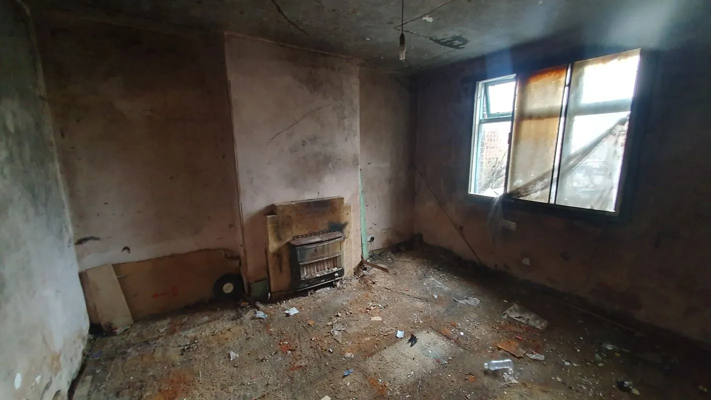 Freehold Vacant End Terraced House in Need of Repair & Refurbishment