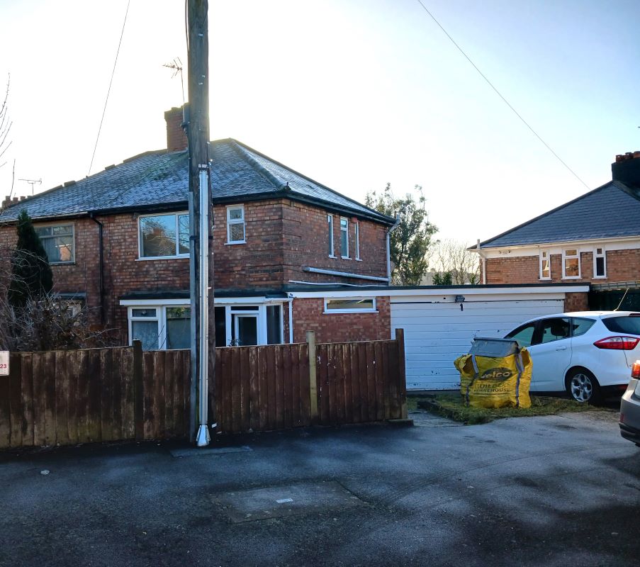 Leasehold Vacant Three Bedroom Semi-Detached House with Garage