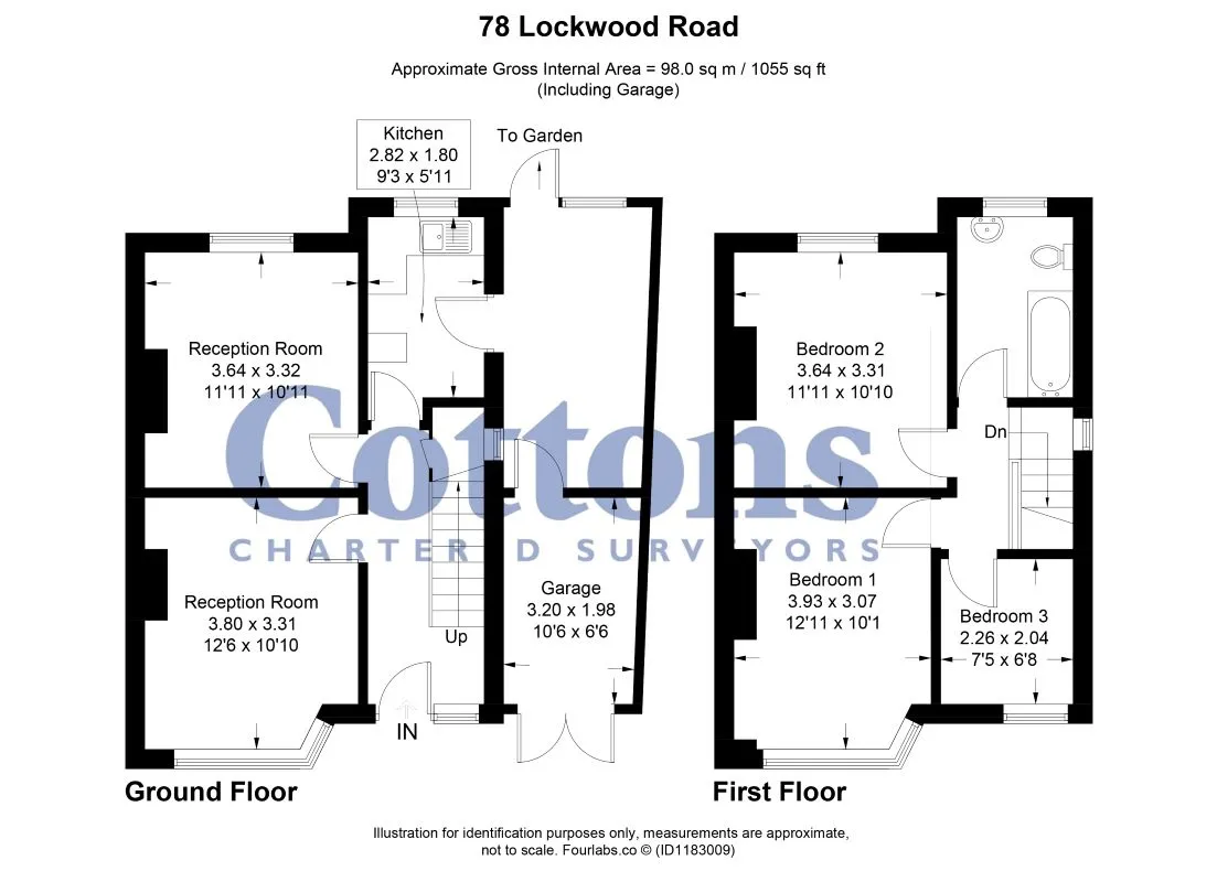 Freehold Vacant Semi Detached House with Three Bedrooms
