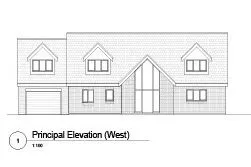 Freehold Building Plot - Consent for a Five Bedroomed Detached House.