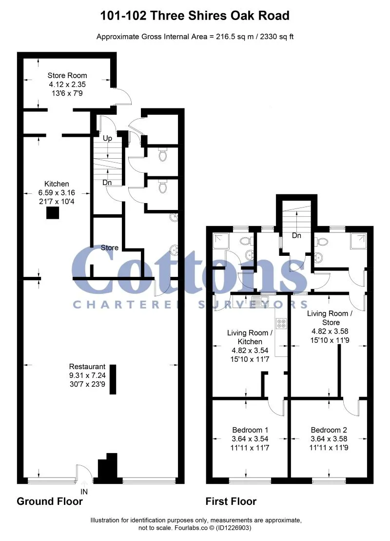 Freehold Investment Opportunity - Restaurant Premises with Living Accommodation