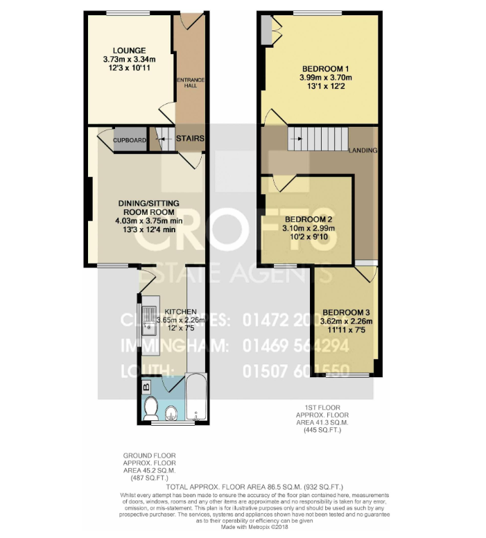 3 bed Terraced