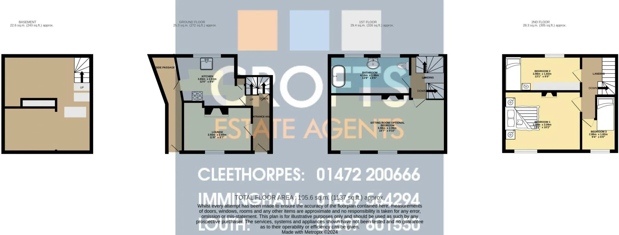 4 bed Character Property