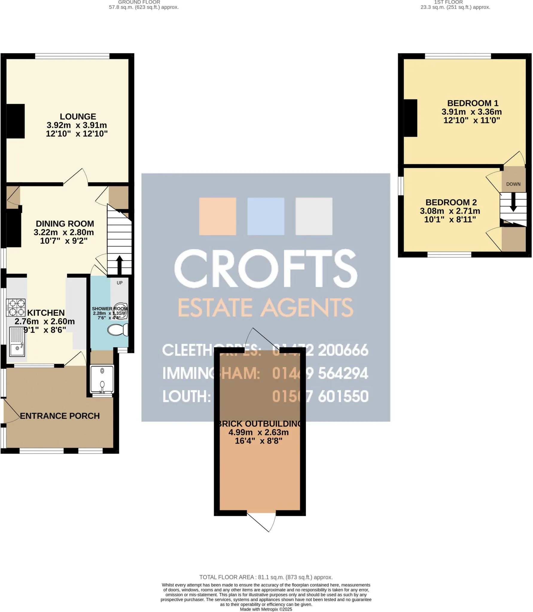 2 bed Character Property