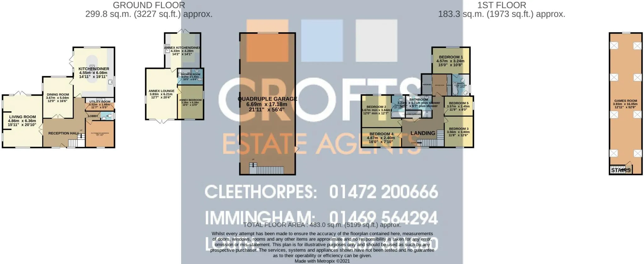 5 bed Detached