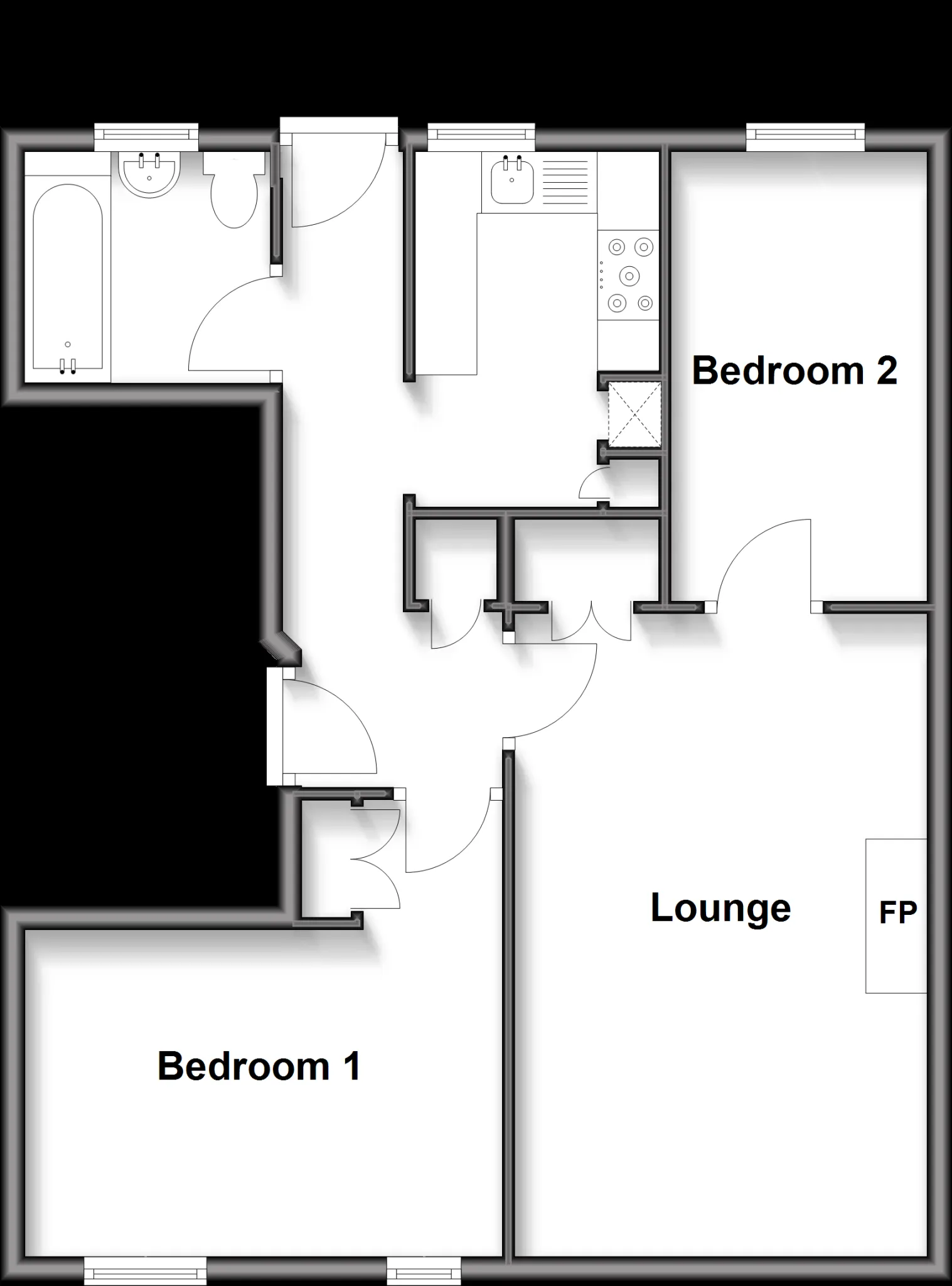 2 bed Apartment