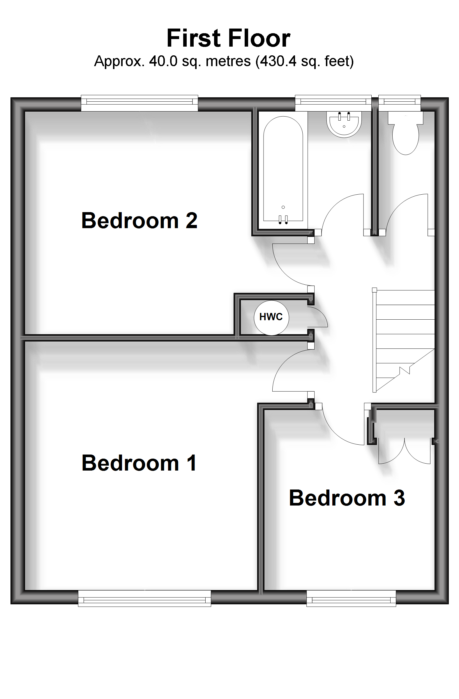 3 bed End of Terrace