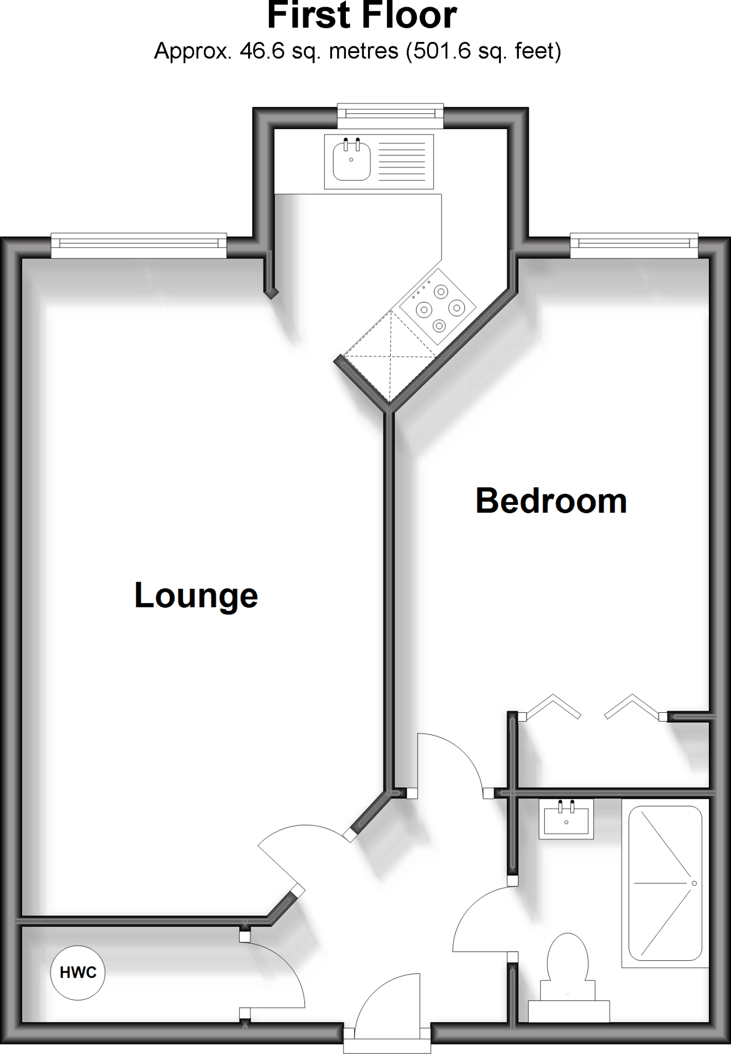 1 bed Retirement Property