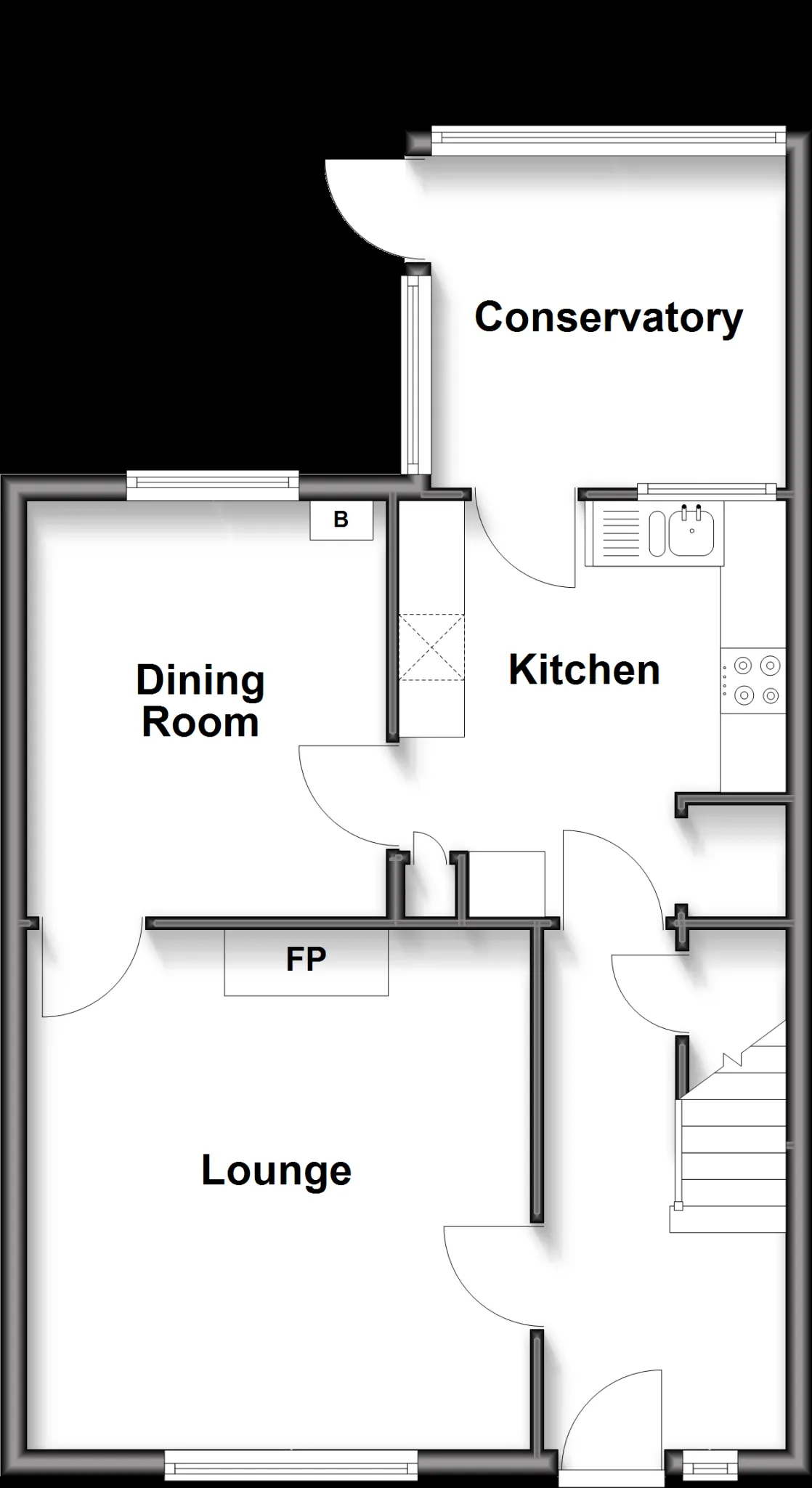 3 bed Terraced
