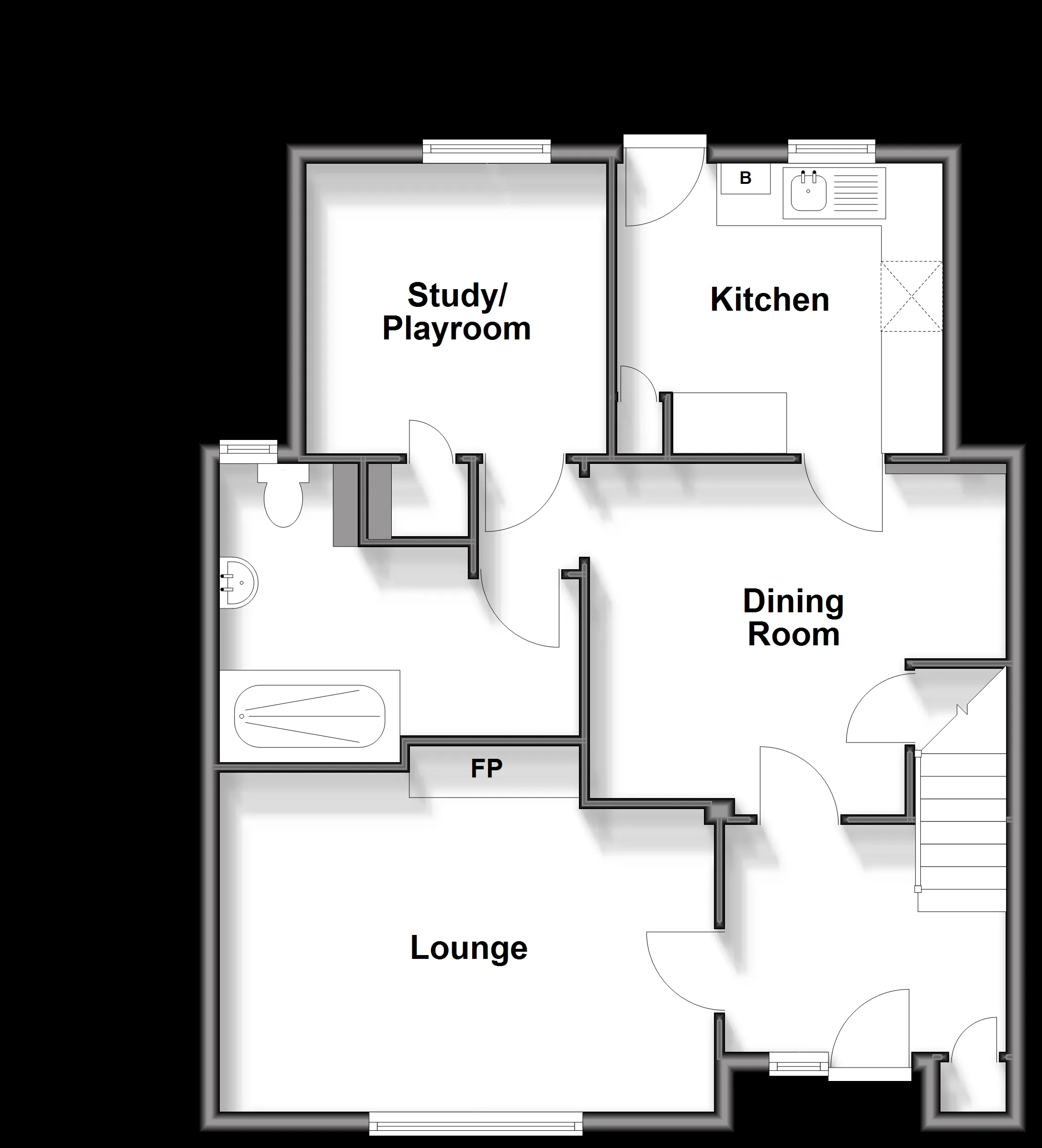 4 bed Terraced