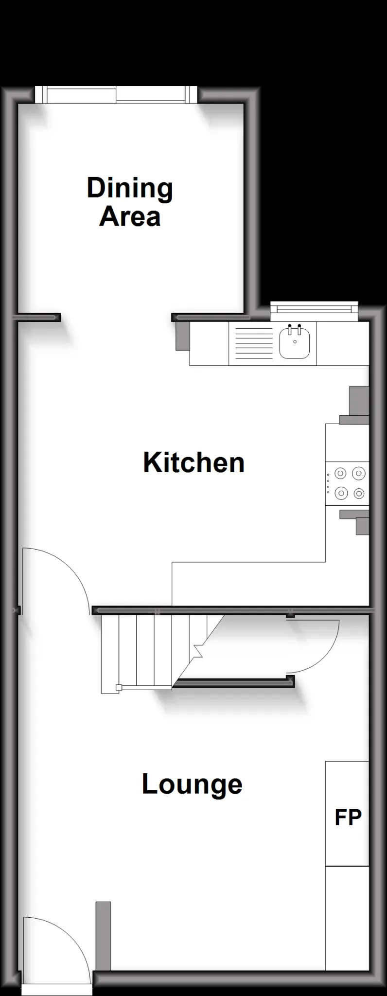 2 bed Terraced