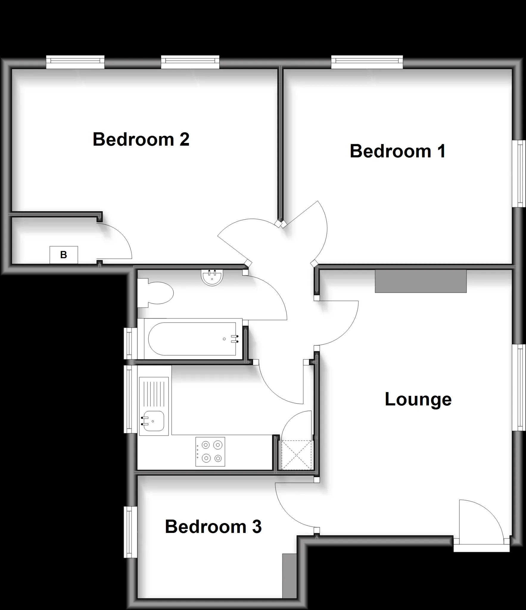 2 bed Apartment