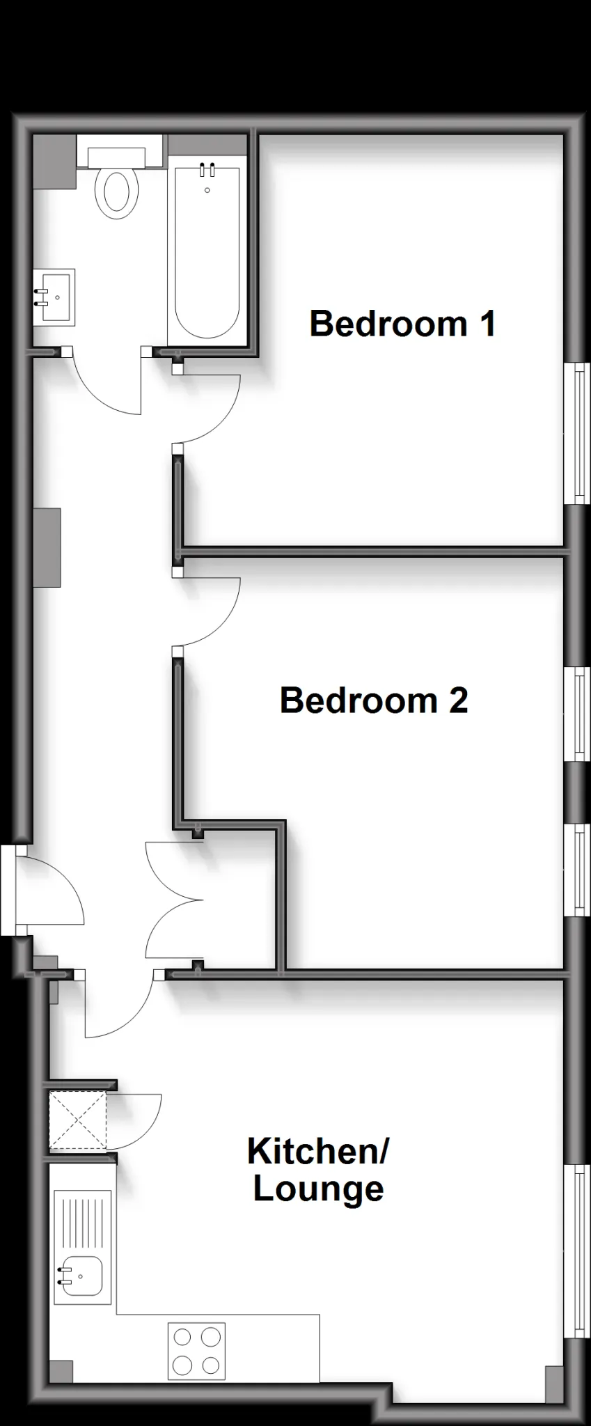 2 bed Apartment
