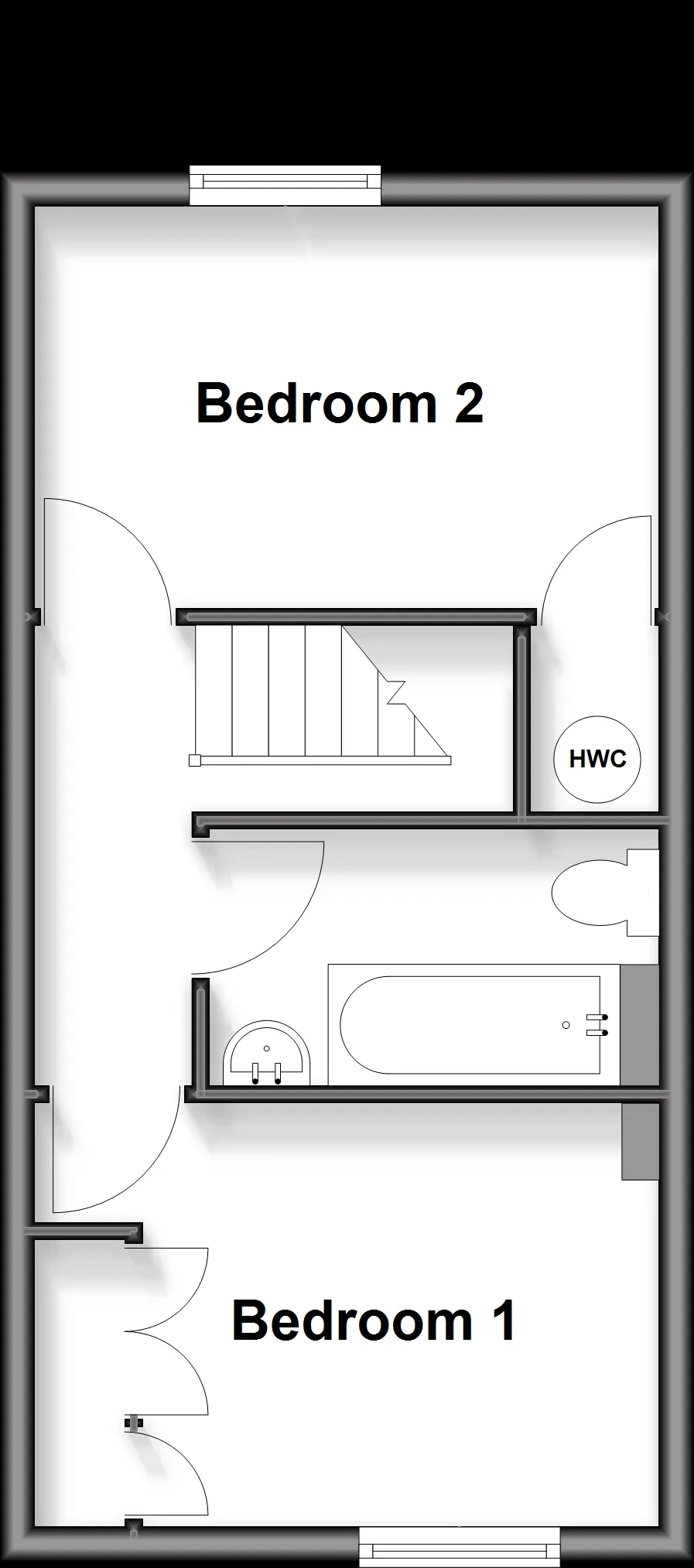 2 bed Terraced