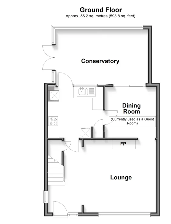 2 bed Semi-Detached