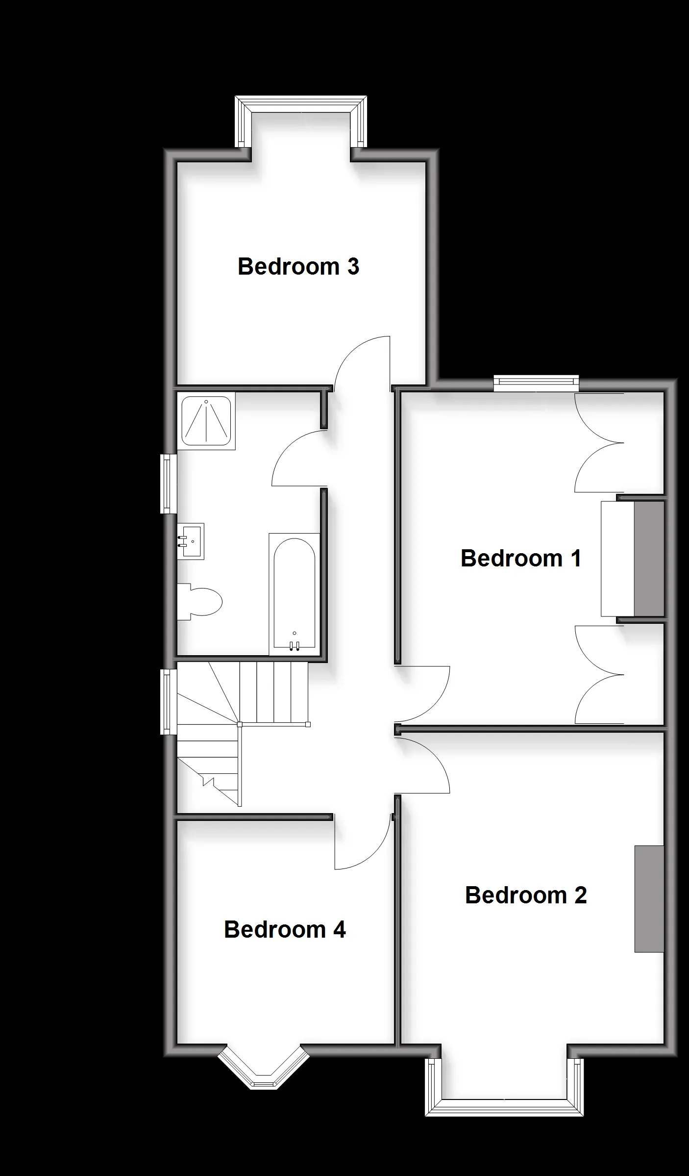 4 bed Semi-Detached