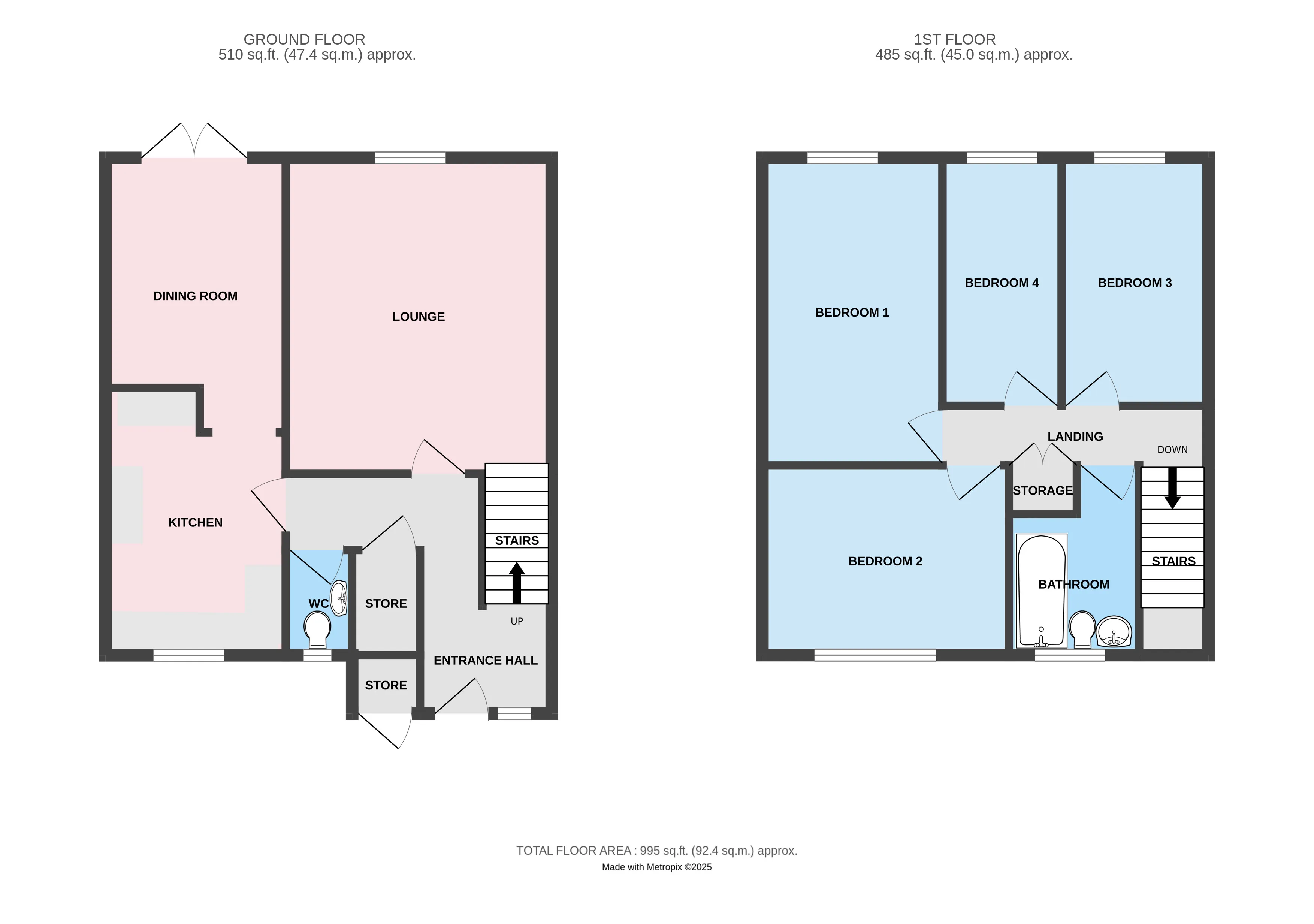 4 bed End of Terrace