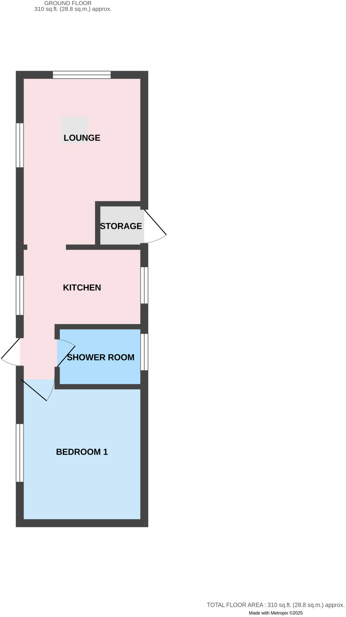1 bed Park Home