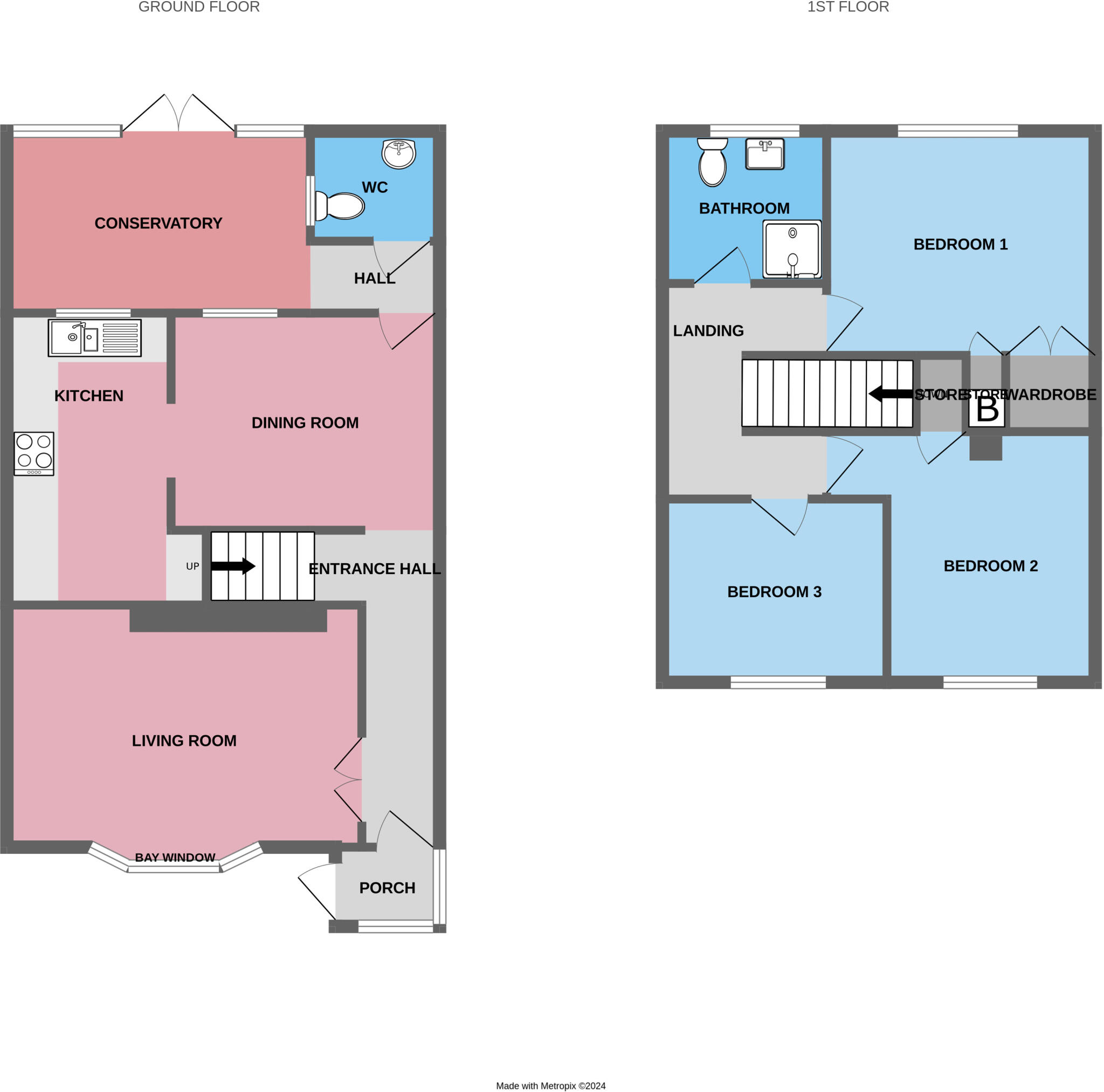 3 bed Terraced