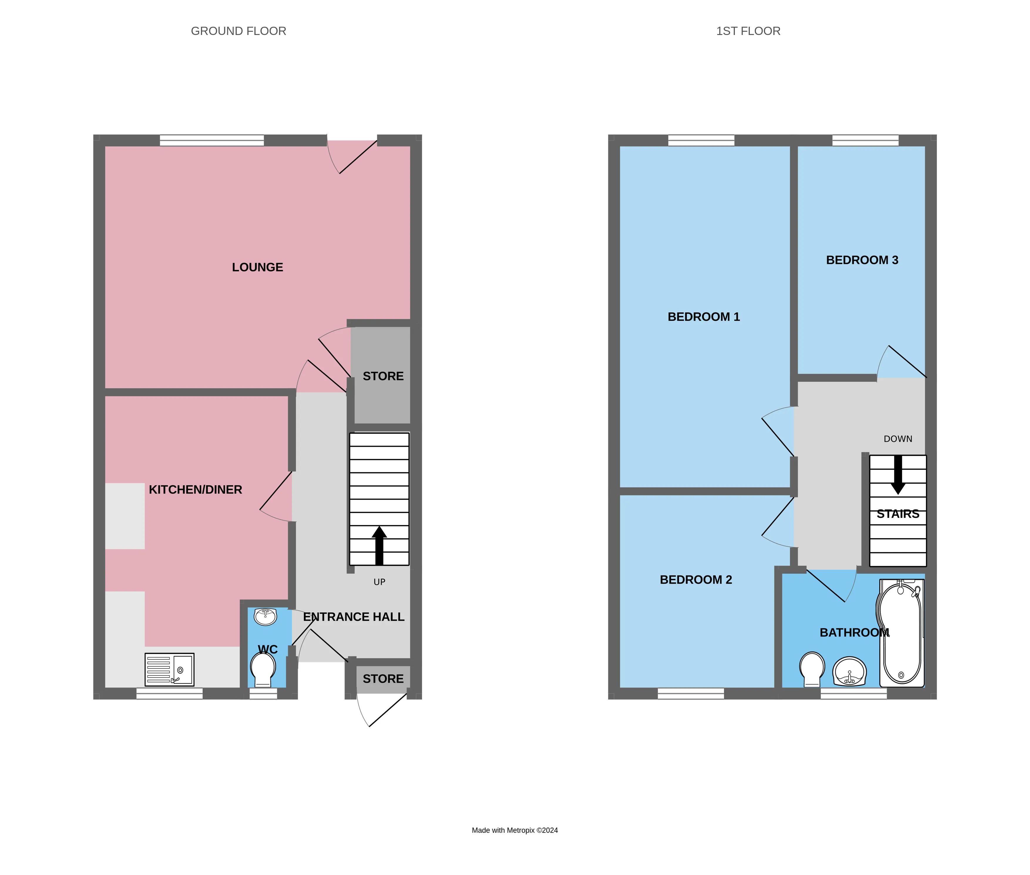 3 bed Terraced
