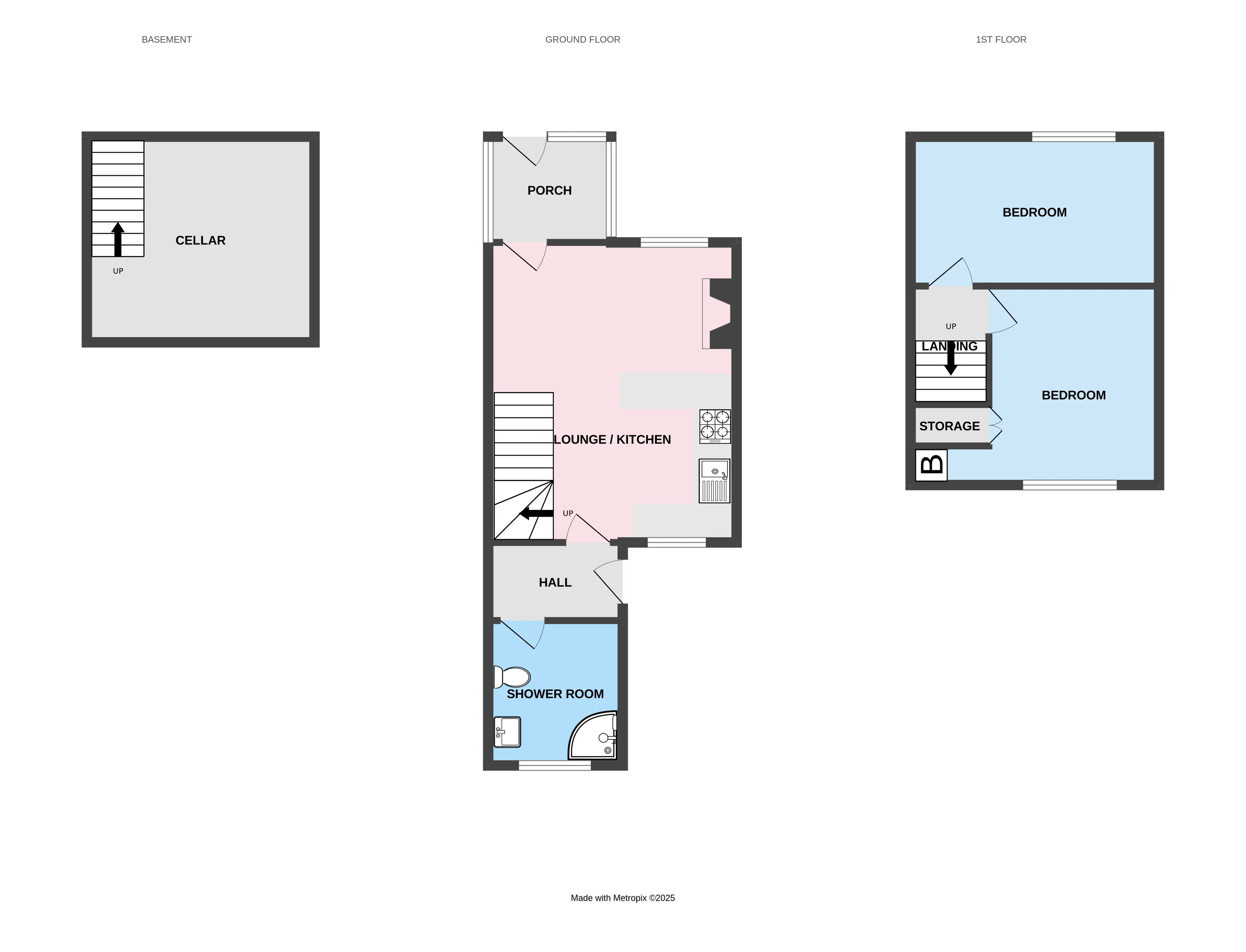 2 bed End of Terrace
