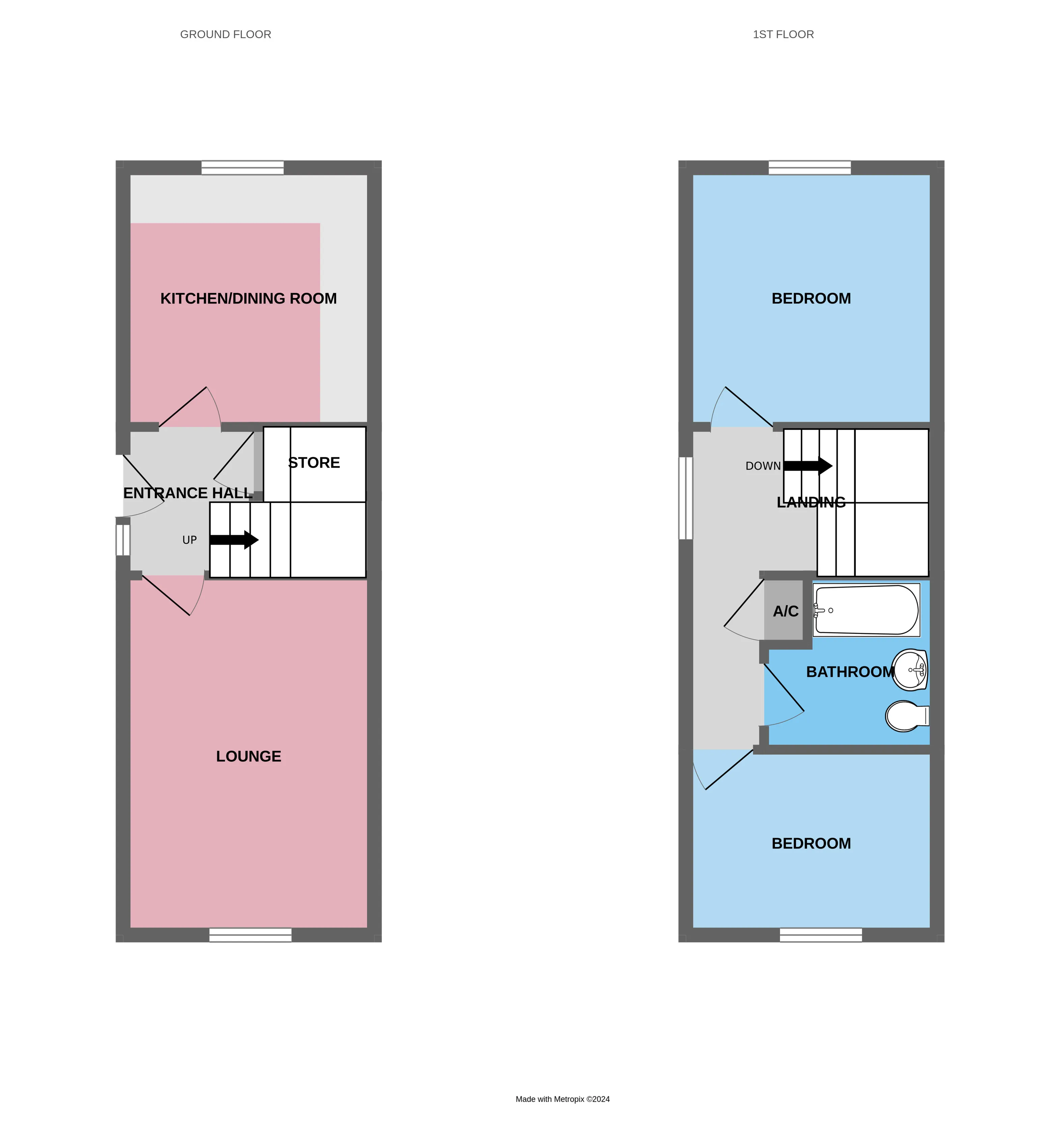 2 bed Semi-Detached