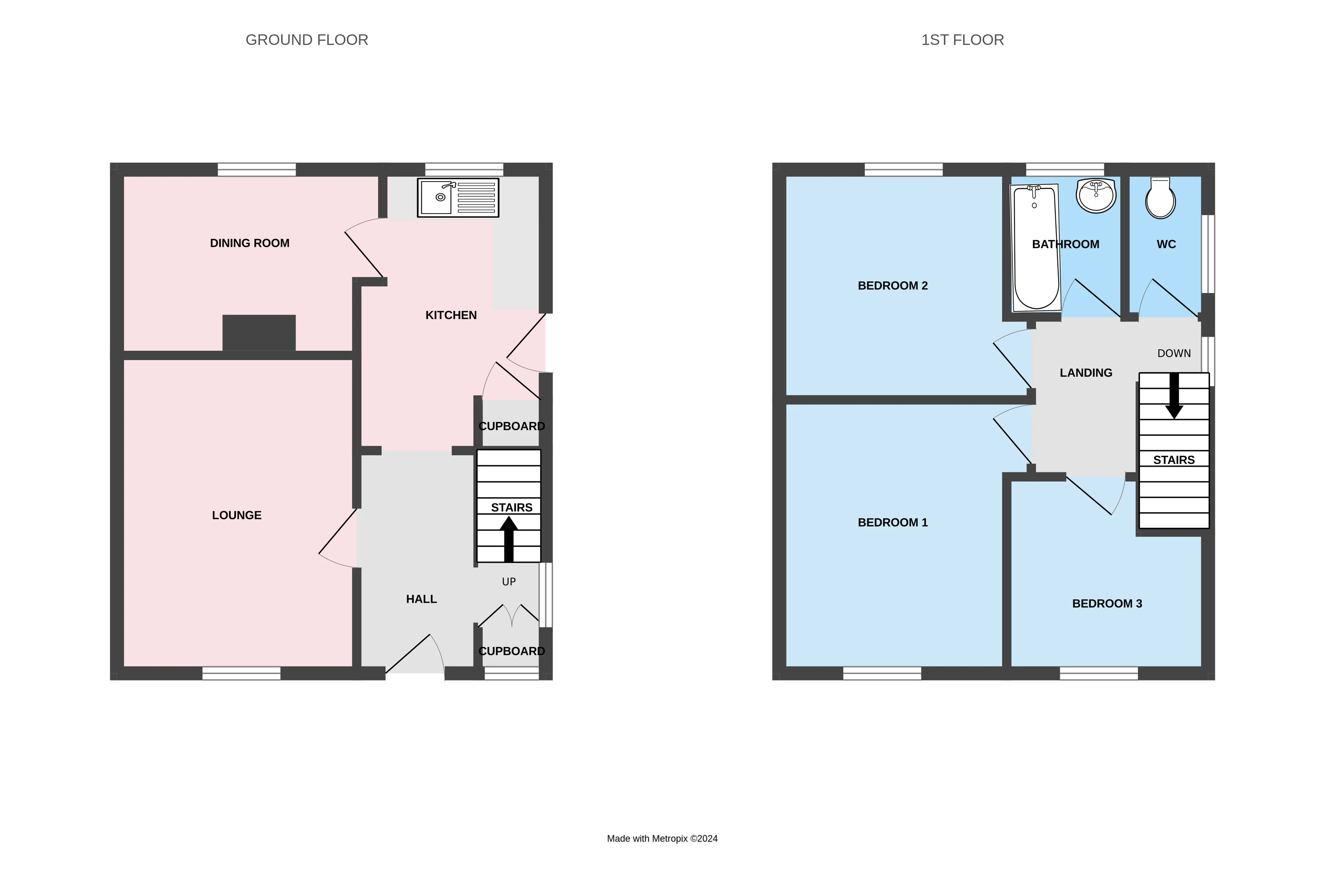 3 bed End of Terrace