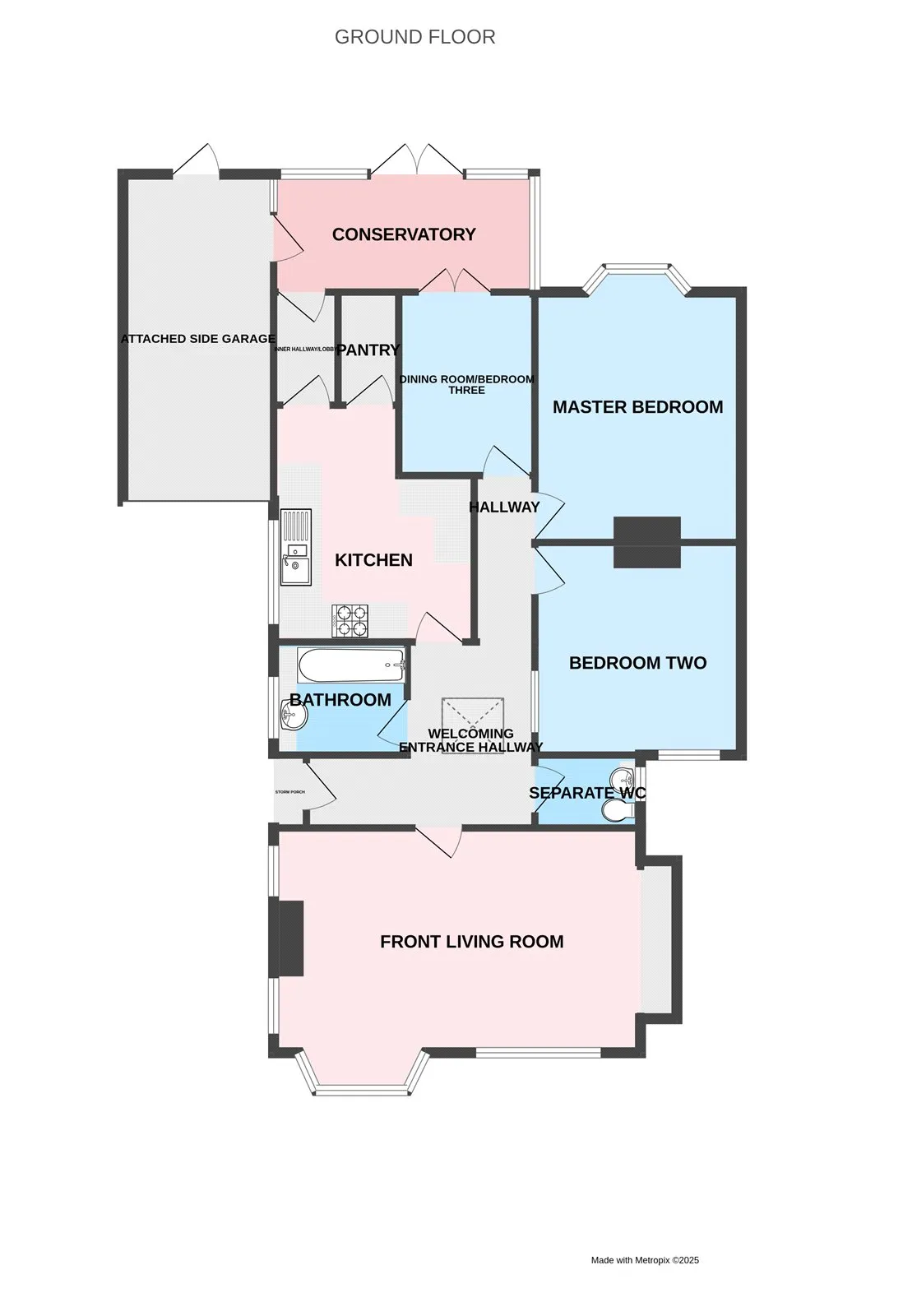 3 bed Detached Bungalow