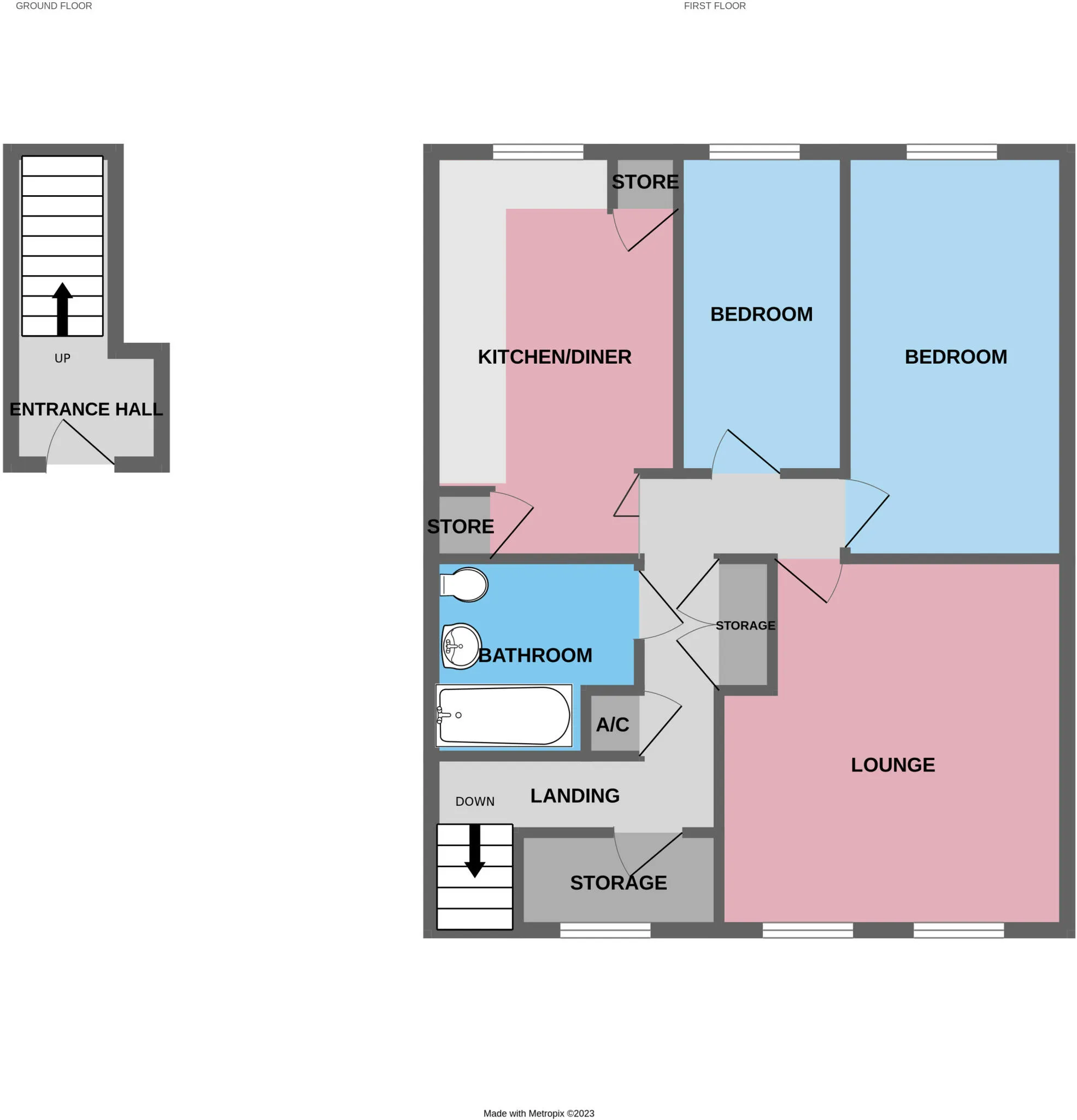 2 bed Ground Maisonette
