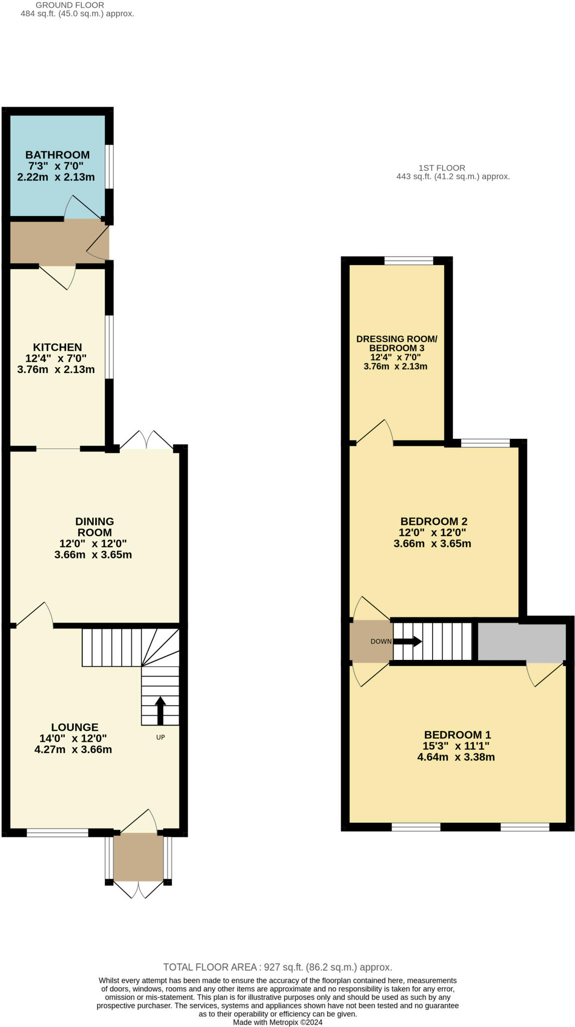 2 bed Terraced