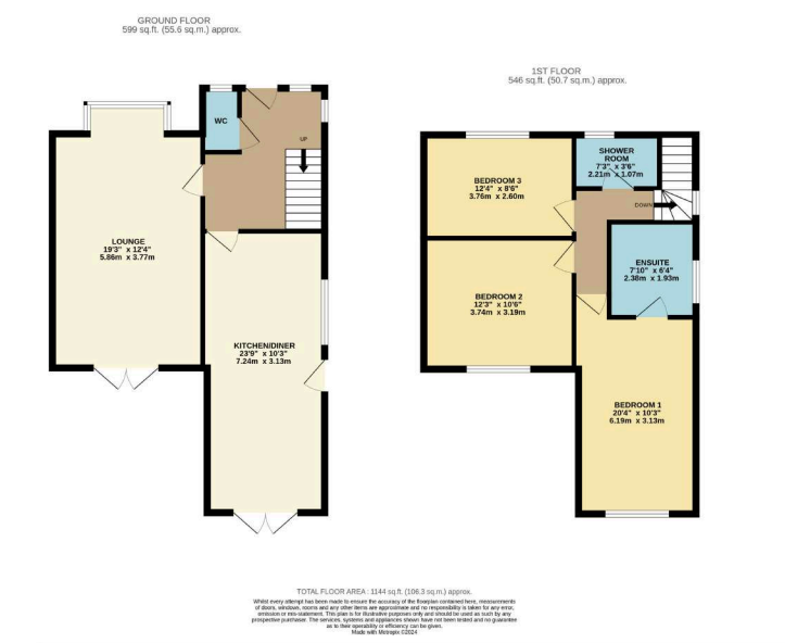 3 bed Semi-Detached