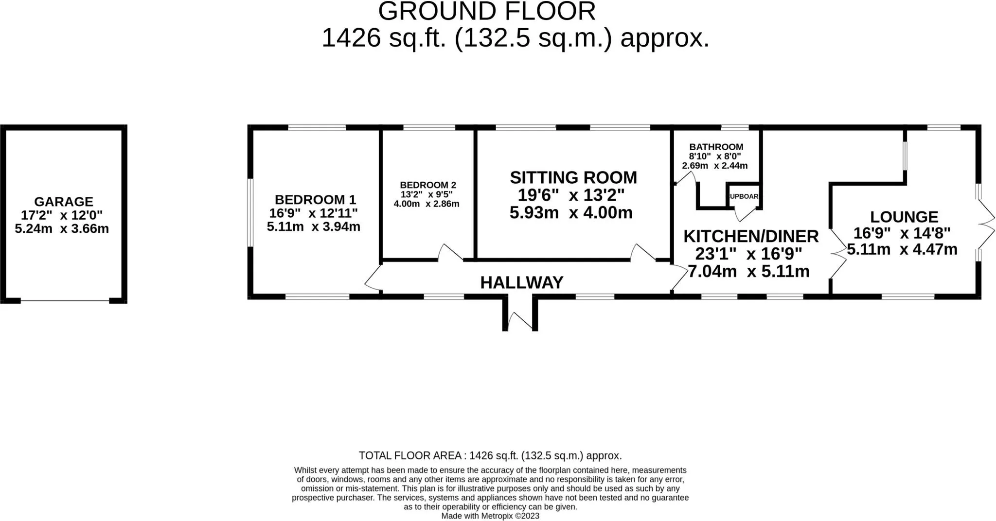 2 bed Bungalow