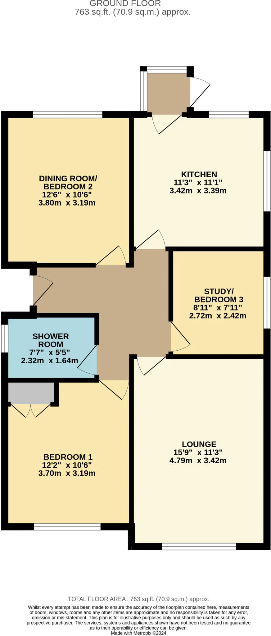 3 bed Detached Bungalow