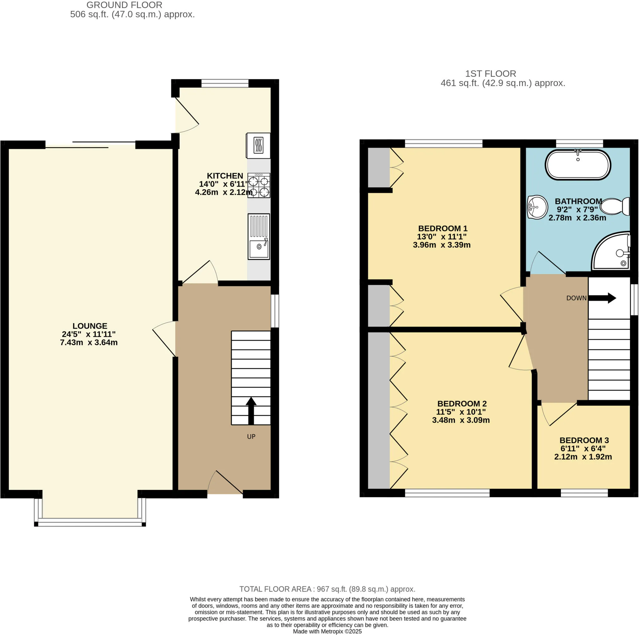 3 bed Semi-Detached