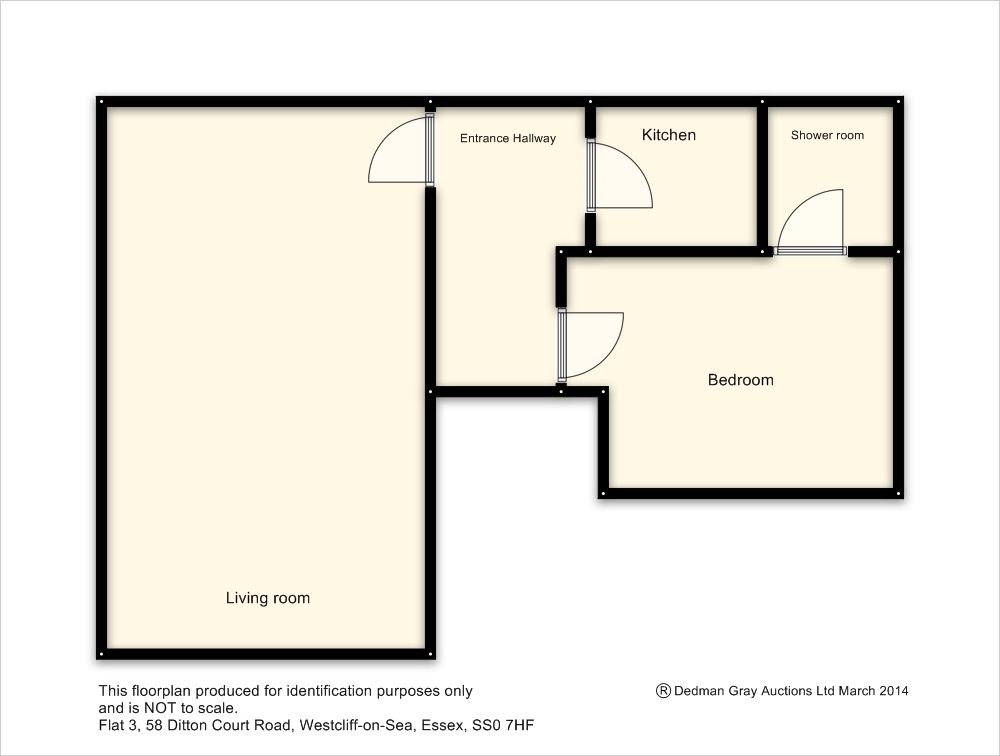 OFFERED WITH VACANT POSSESSION ON COMPLETION: LEASEHOLD ONE BEDROOM GROUND FLOOR FLAT IN POPULAR LOCATION