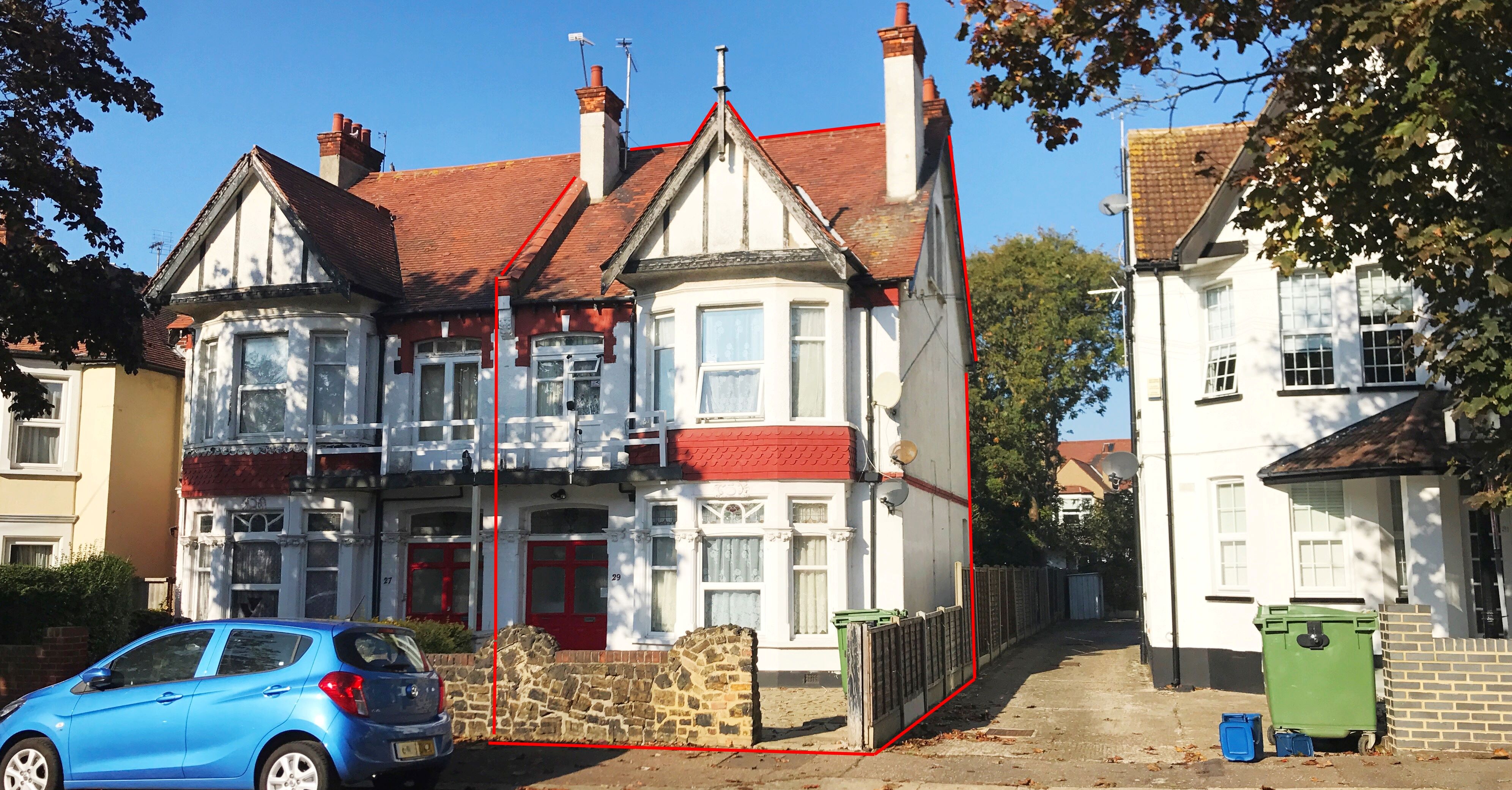 REFURBISHMENT PROPERTY: A FREEHOLD FOUR BEDROOM SEMI-DETACHED THREE STOREY HOUSE IN NEED OF FULL REFURBISHMENT