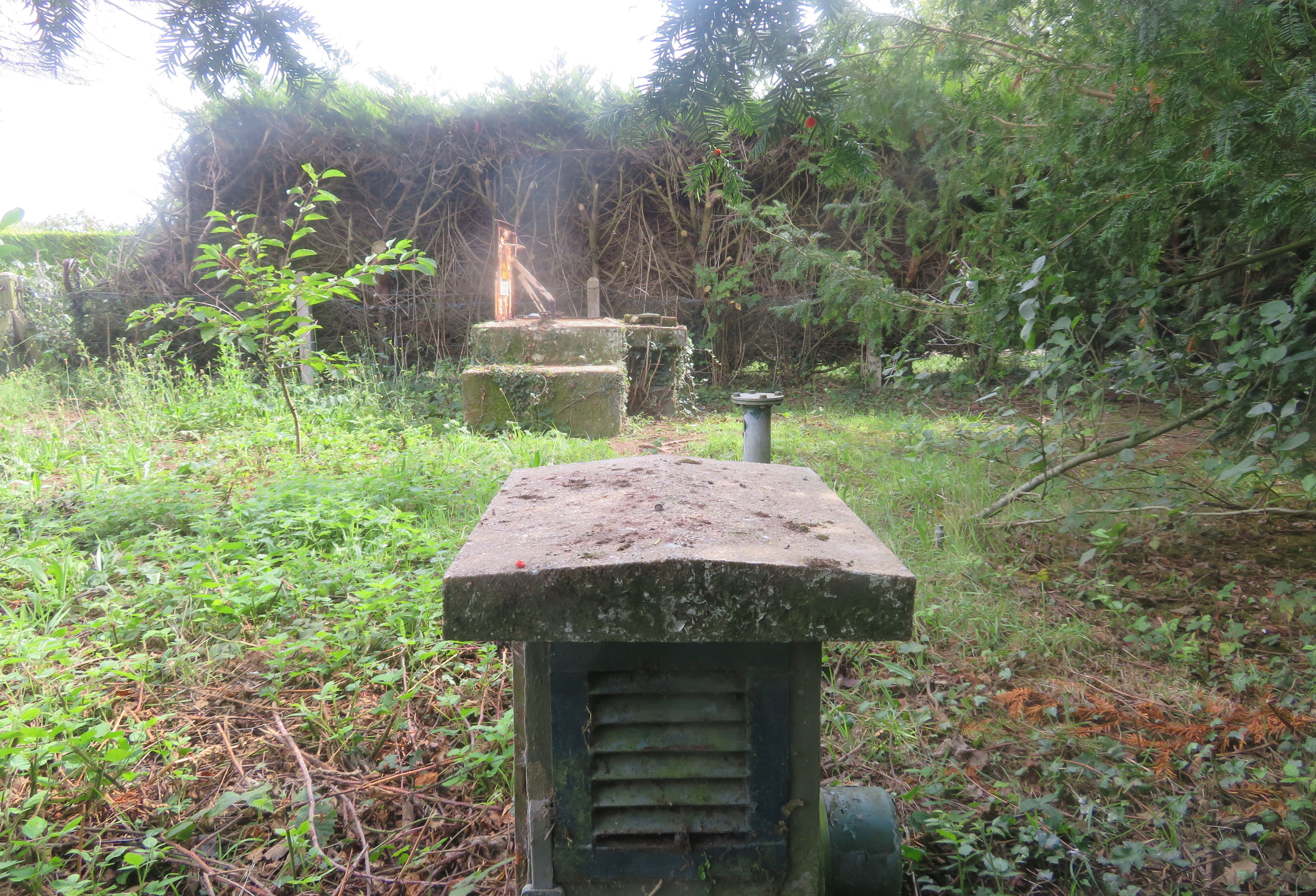 PIECE OF HISTORY: A FREEHOLD UNDERGROUND NUCLEAR BUNKER WITH SURROUNDING LAND ACCESSED BY CAST IRON GATES IN A RURAL LOCATION 