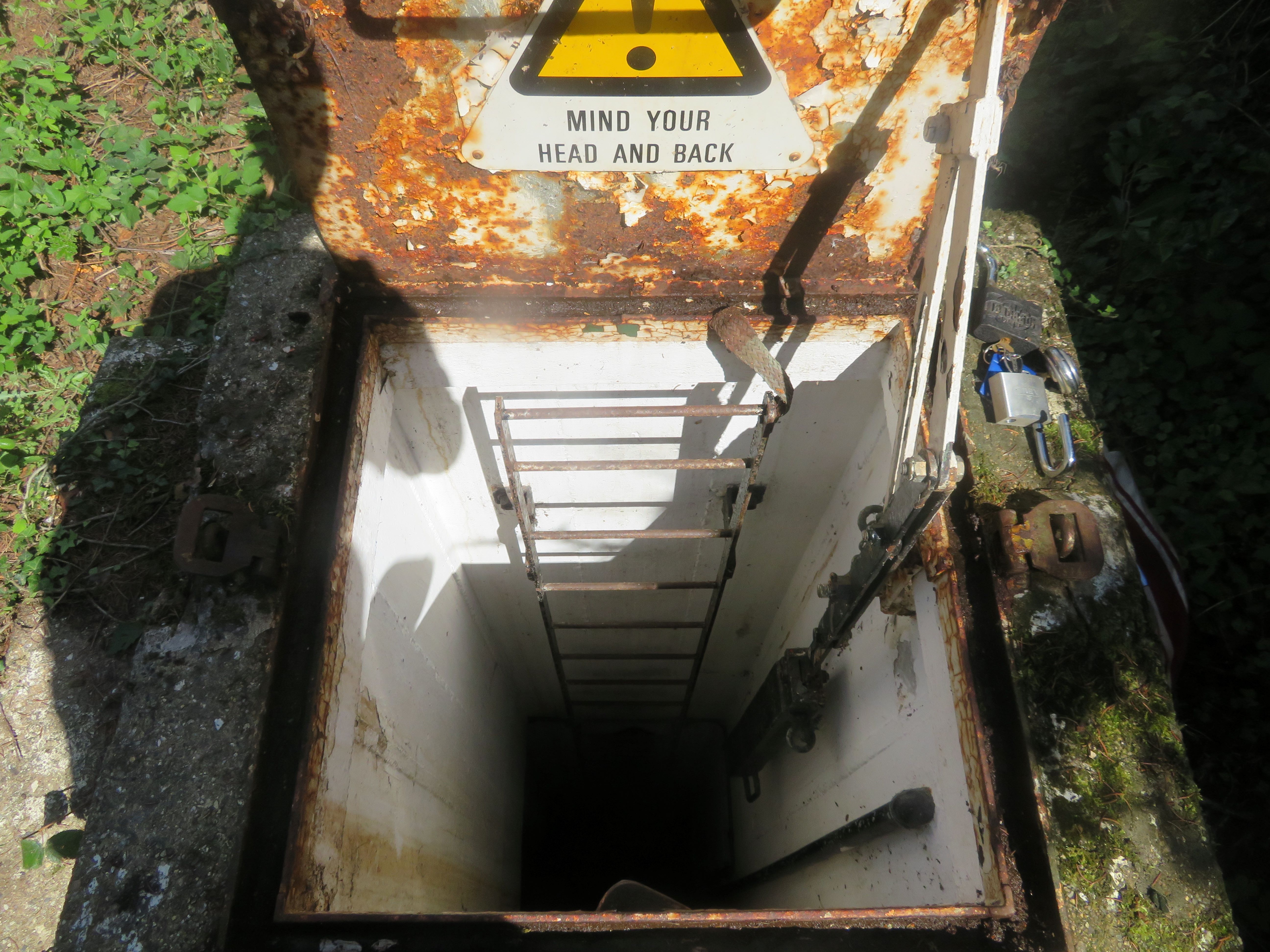 PIECE OF HISTORY: A FREEHOLD UNDERGROUND NUCLEAR BUNKER WITH SURROUNDING LAND ACCESSED BY CAST IRON GATES IN A RURAL LOCATION 