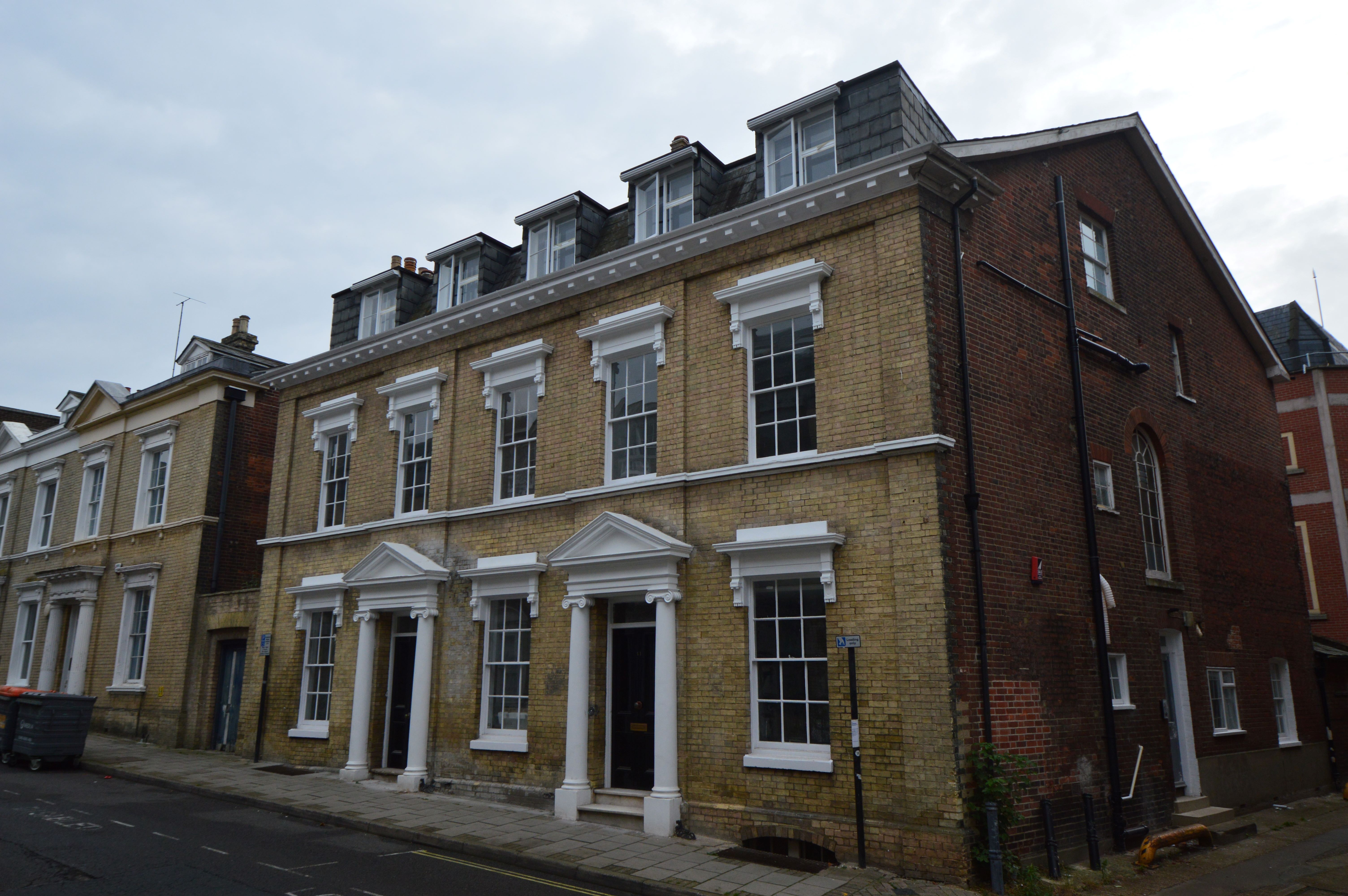RESIDENTIAL FREEHOLD INVESTMENT: A BLOCK OF NEWLY CONVERTED LUXURY APARTMENTS WITHIN A GRADE II LISTED BUILDING IN THE CENTER OF IPSWICH.