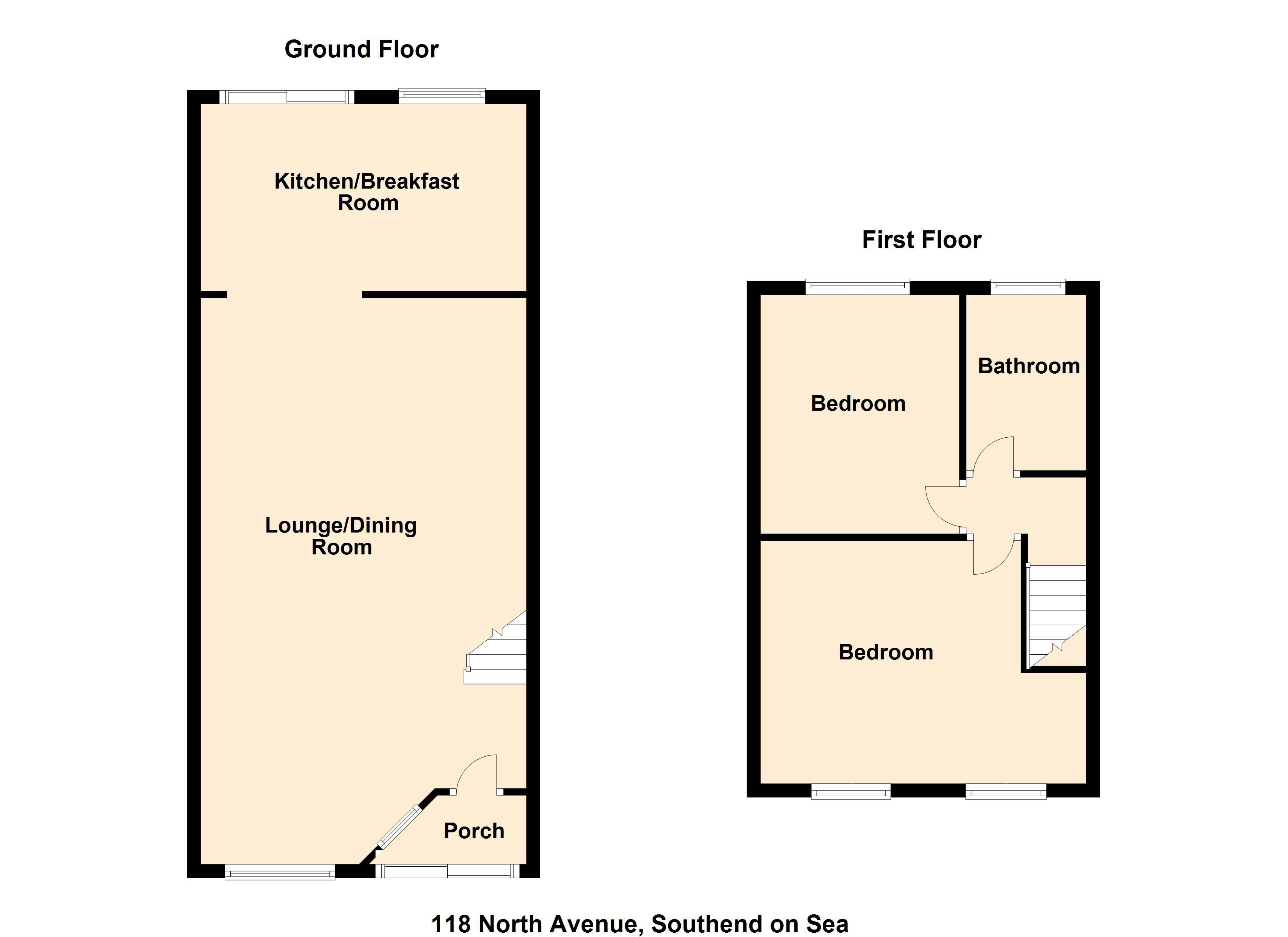 REFURBISHMENT OPPORTUNITY: A FREEHOLD TWO BEDROOM END OF TERRACE HOUSE LOCATED IN SOUTHEND ON SEA IN NEED OF MODERNISATION