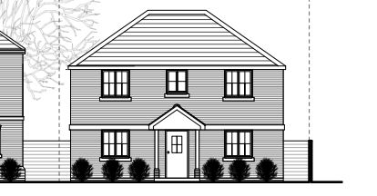 DEVELOPMENT OPPORTUNITY: A VACANT PLOT OF LAND IN A SOUGHT AFTER AREA WITH  PLANNING PERMISSION FOR A DETACHED FOUR BEDROOM DWELLING 