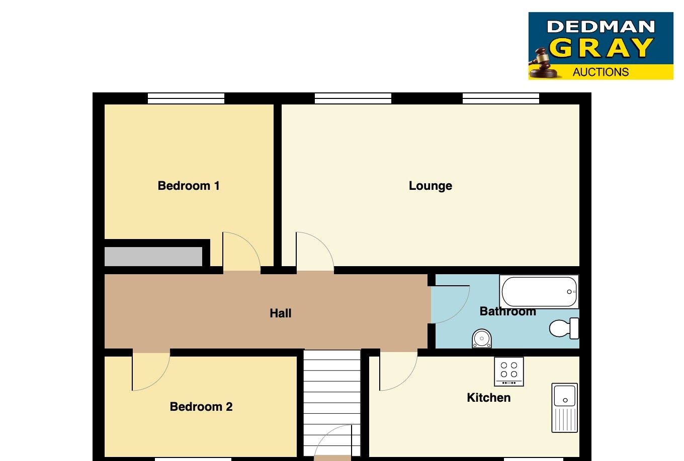 RESIDENTIAL INVESTMENT: A VACANT TWO BEDROOM FLAT WITH LONG LEASE WITHIN ACCESS OF WESTCOMBE PARK RAILWAY STATION AND LOCAL SCHOOLS AND SHOPS   